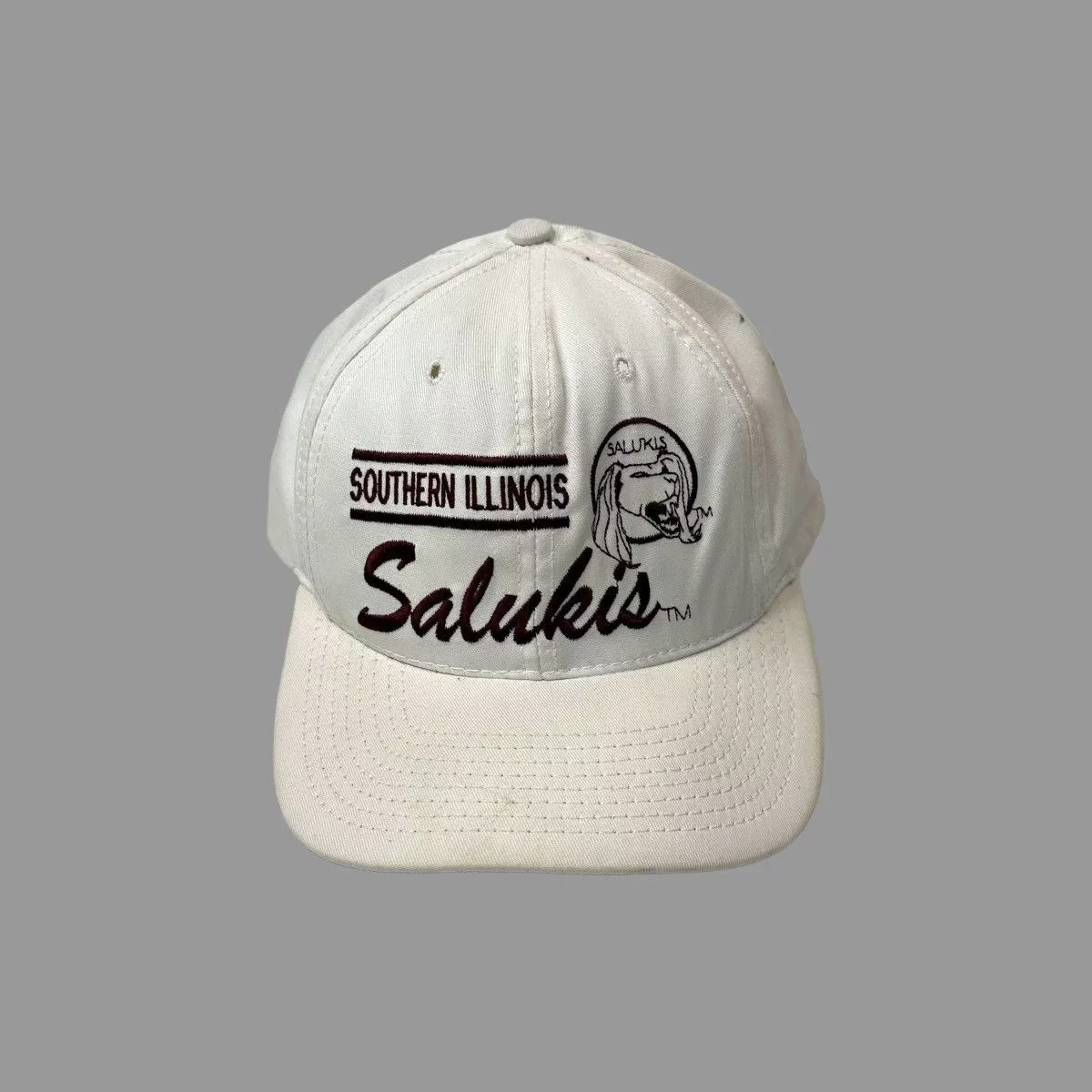 NCAA Hats NCAA × Vintage Vintage 1990s Illinois college script hat White