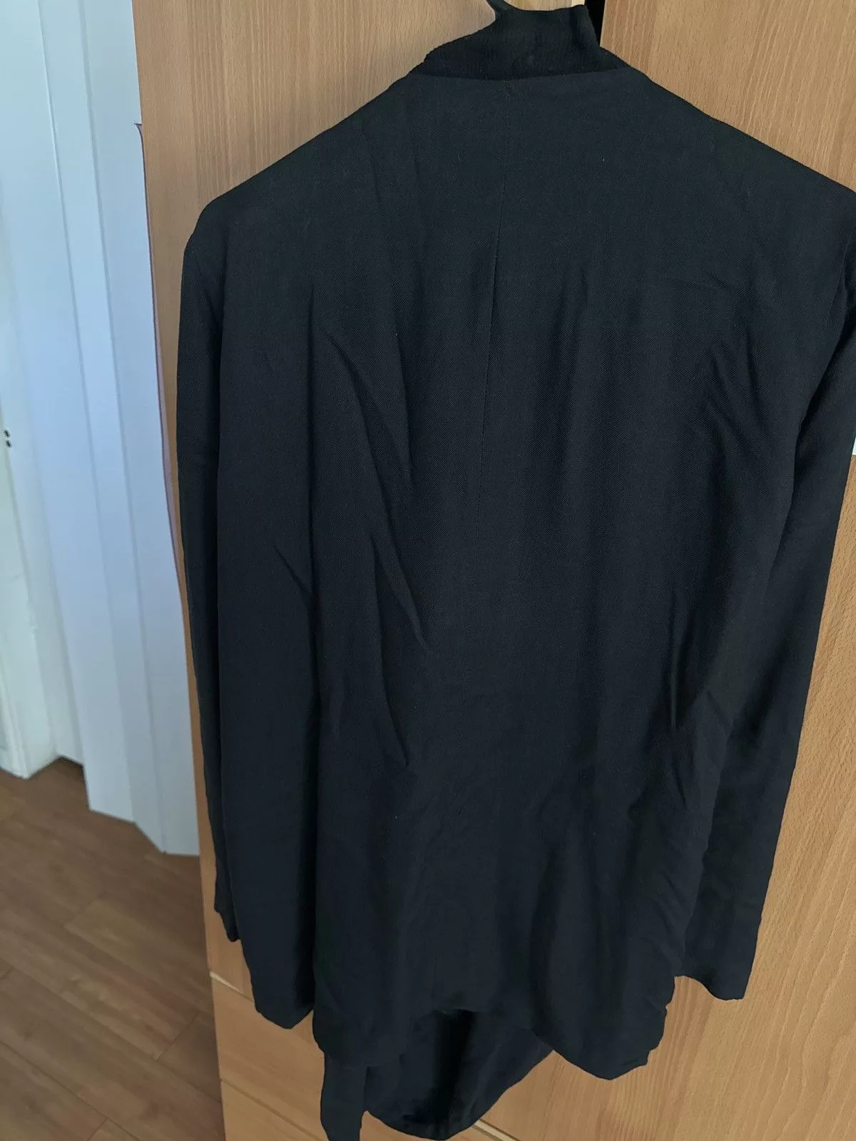 Helmut Lang Jackets Helmut Lang Black Cascade Twill Jacket