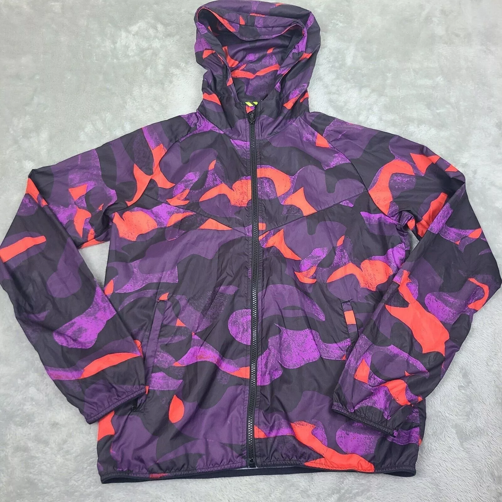 Nike Light Jackets Nike Windrunner Windbreaker Zip Jacket Vintage Men's Medium Black