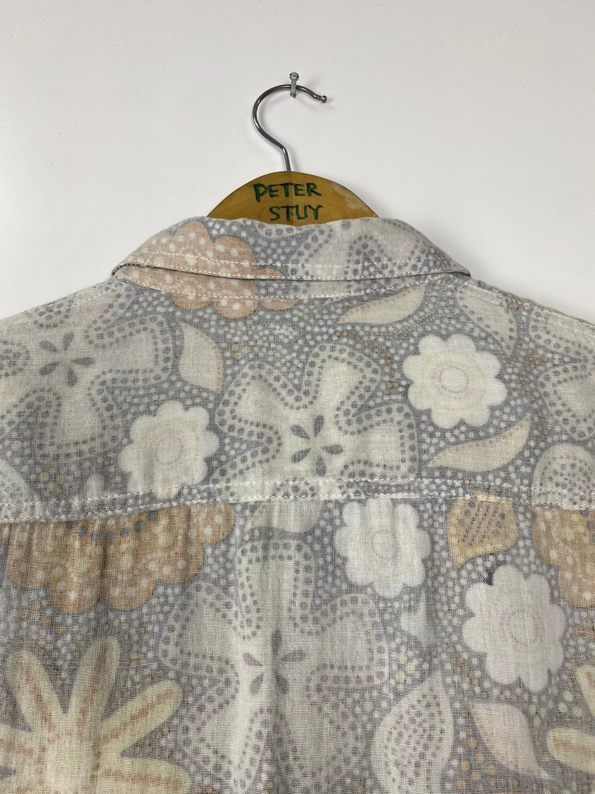 Vintage Shirts Button Ups Vintage Lukh & Jean Button up White