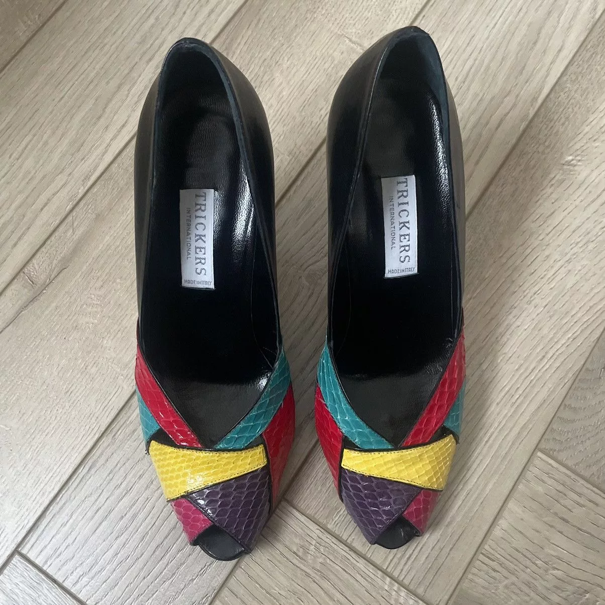 Tricker's Heels Tricker's Vero Cudio Vintage Heels Multi