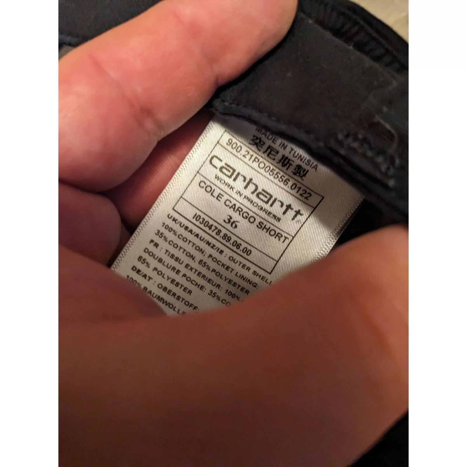 Carhartt Wip Shorts Carhartt WIP Cole Cargo Short Black