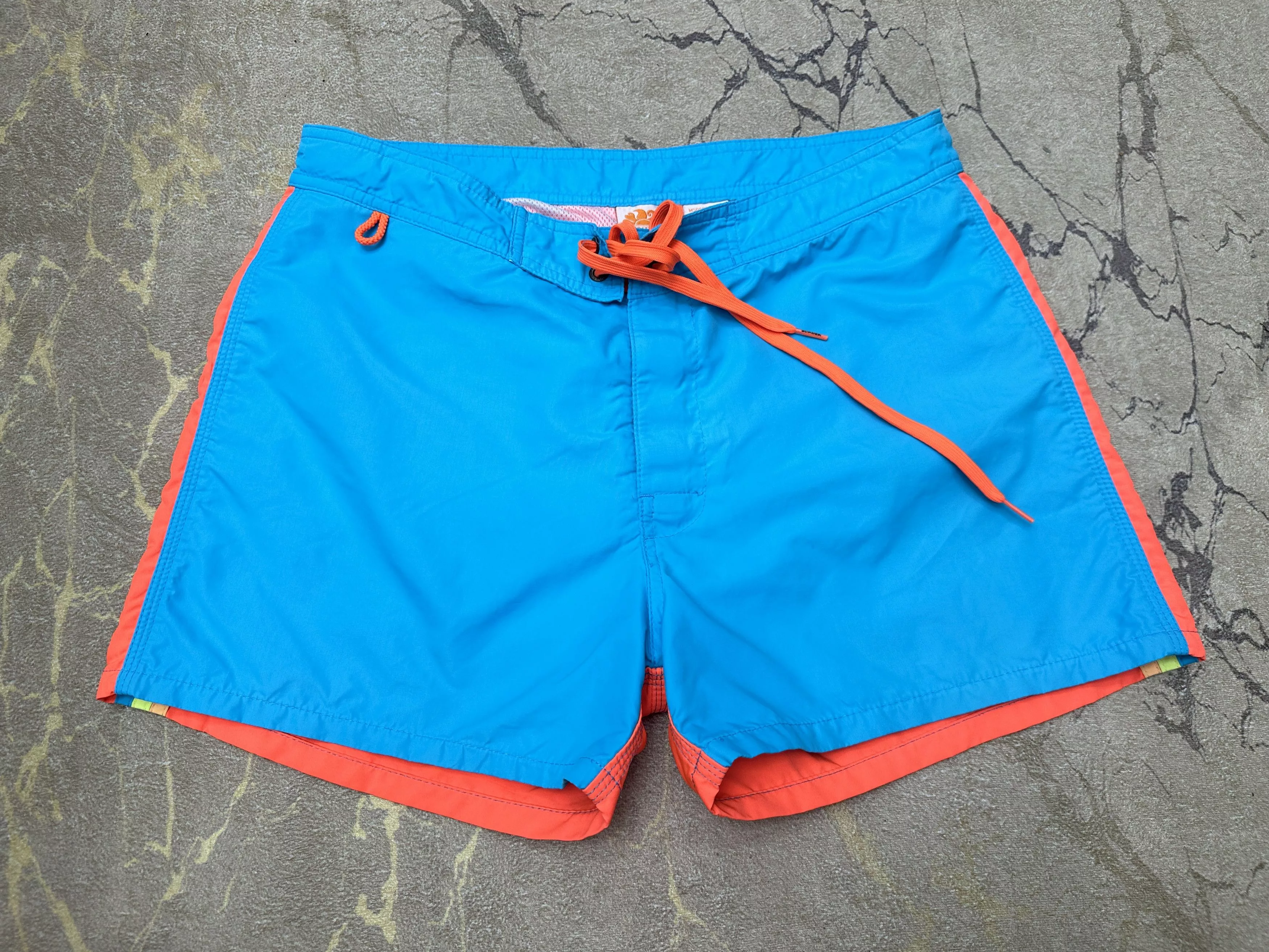 Sundek Swimwear Sundek 33 Beach Board Shorts Swim Trunks Bath Suit Size 33 S Orange
