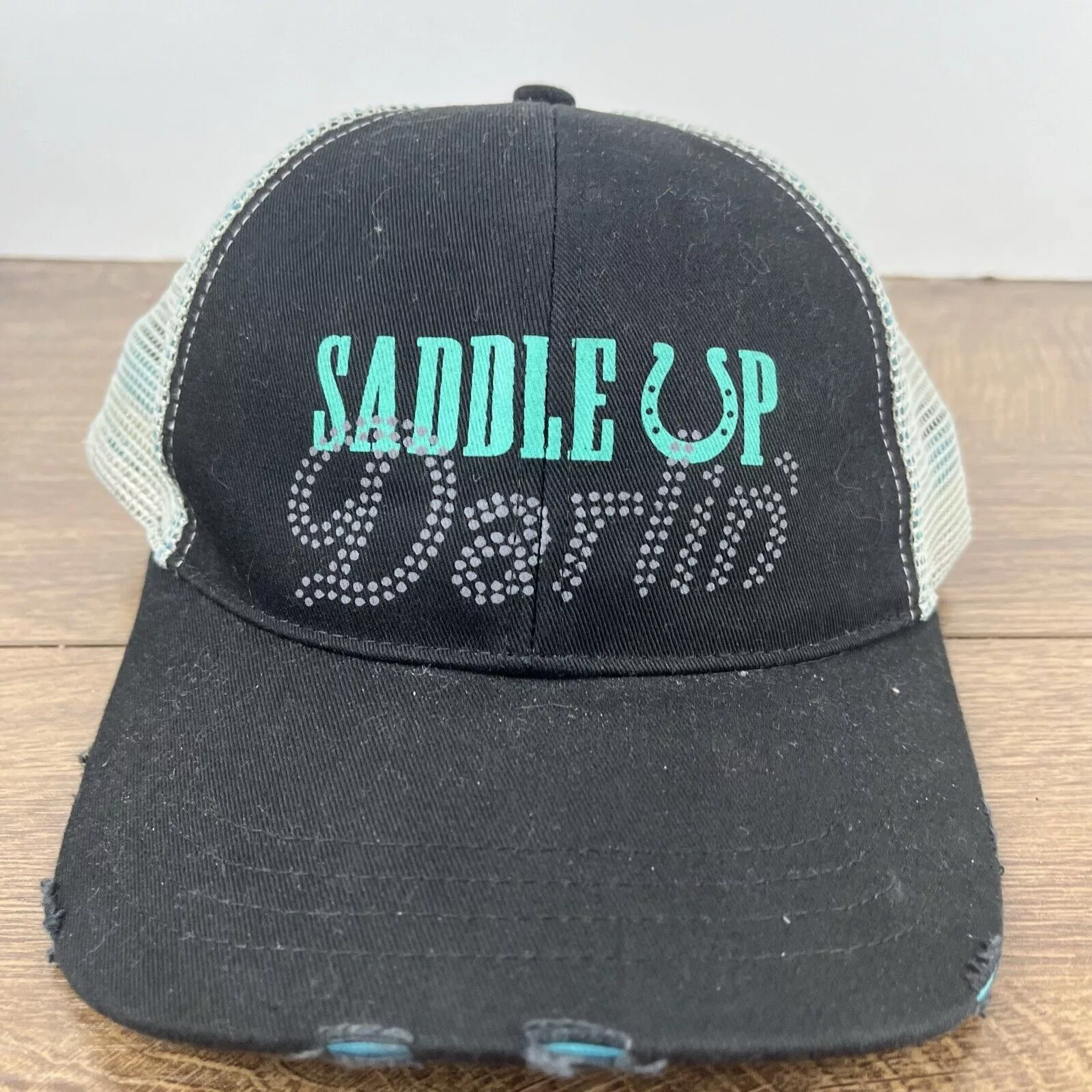 Other Hats Other Saddle Up Darlin' Hat Saddle Up Hat Black Adjustable Hat Bla