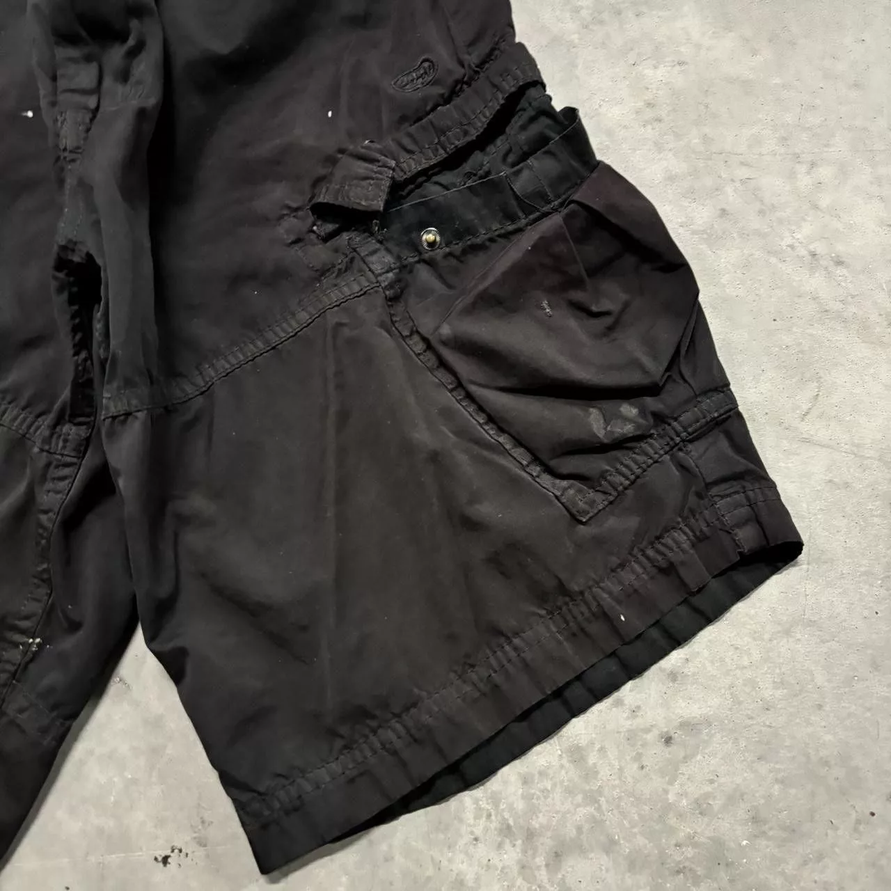 Ecko Unltd. Shorts Ecko Unltd. × Vintage Crazy Vintage Y2K/2000s Grunge Black Ecko Skater Cargo Shorts! Streetwear