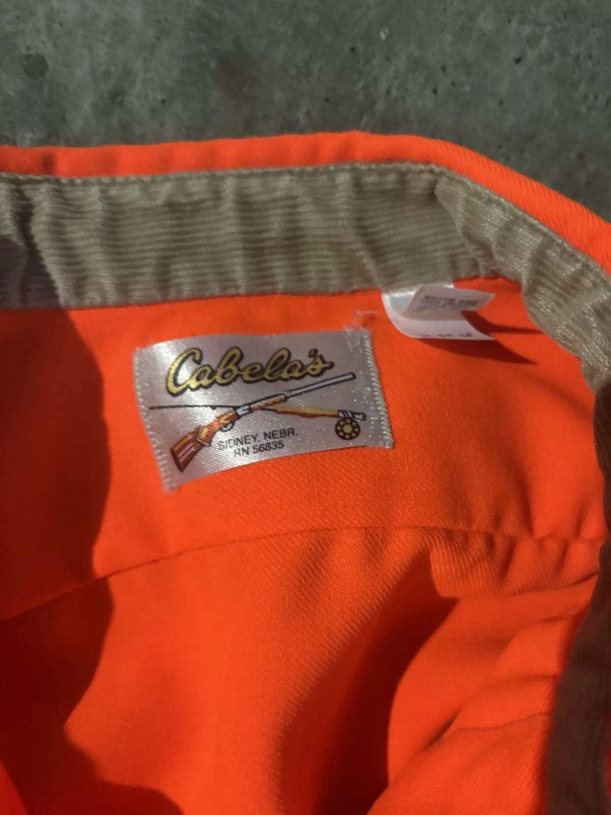 Cabelas Shirts Button Ups Neon Orange Cabelas Button Up