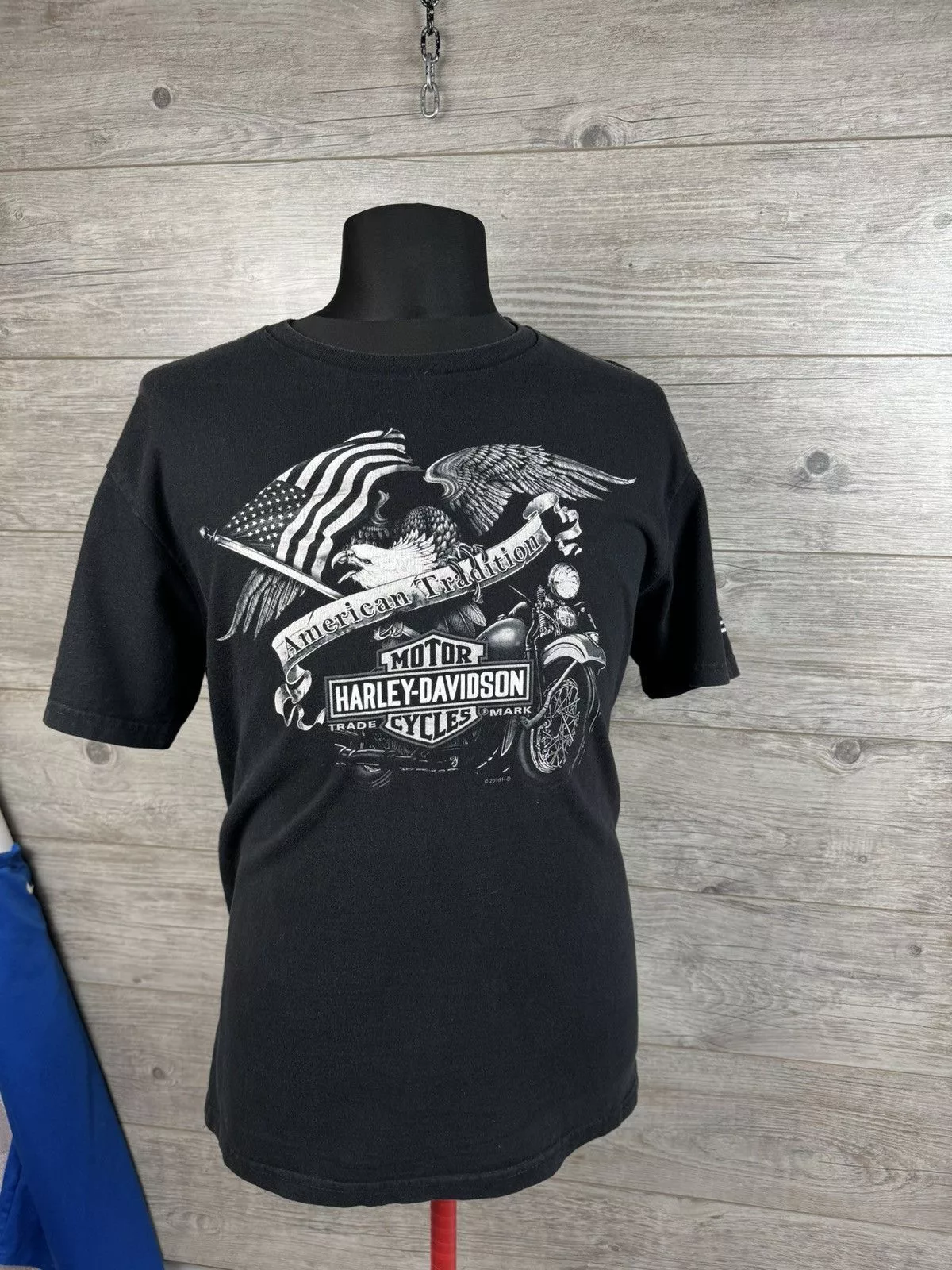 Harley Davidson Jerseys Harley Davidson × Vintage HARLEY DAVIDSON WILD FIRE VILLA PARK SIZE XL Black Streetwear