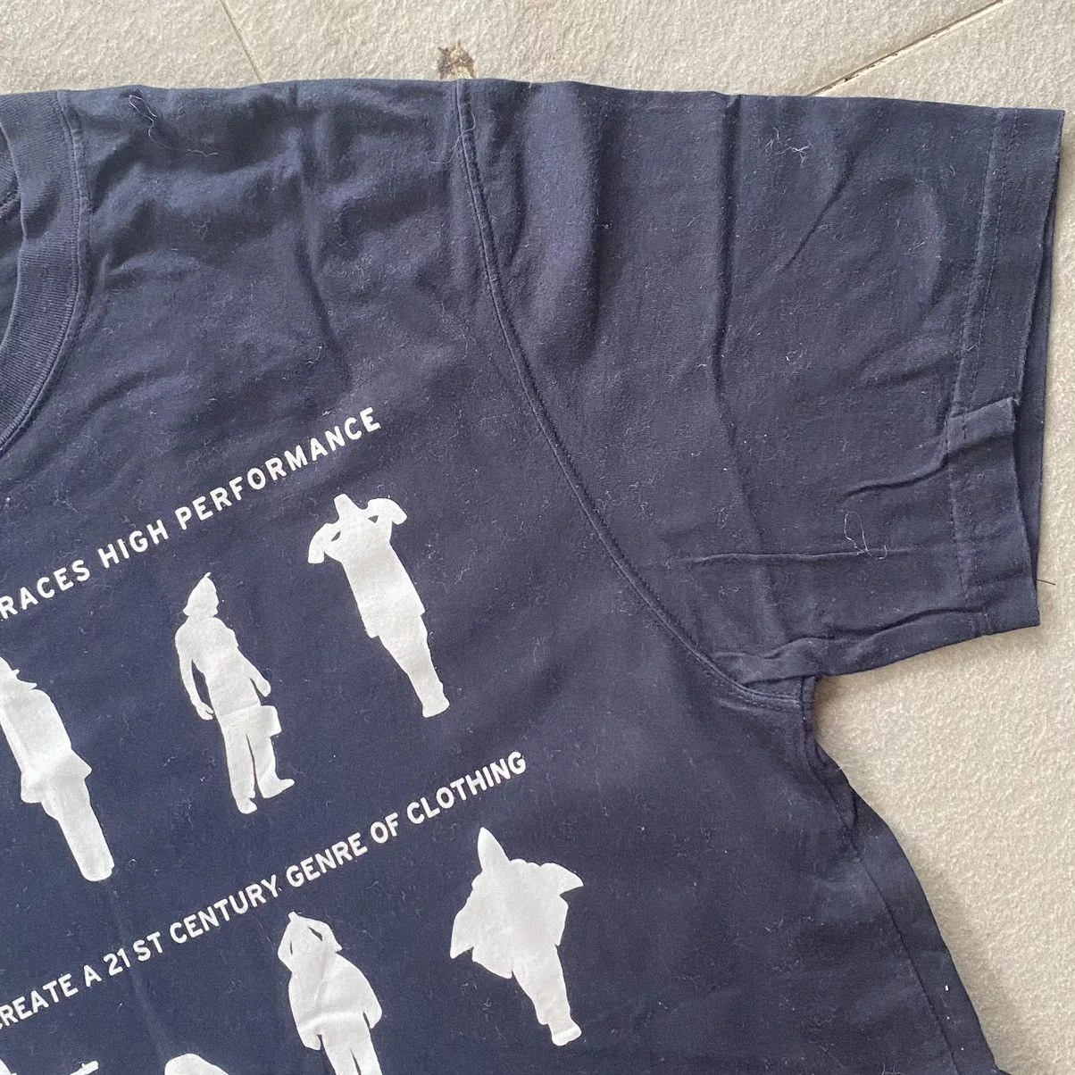Marithe + Francois Girbaud Short Sleeve T Shirts Marithe + Francois Girbaud Girbaud Tshirt Black