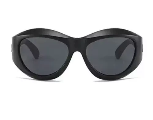 Electric Visual Sunglasses Electric Visual × Vintage Sunglasses Retro Dystopian Black