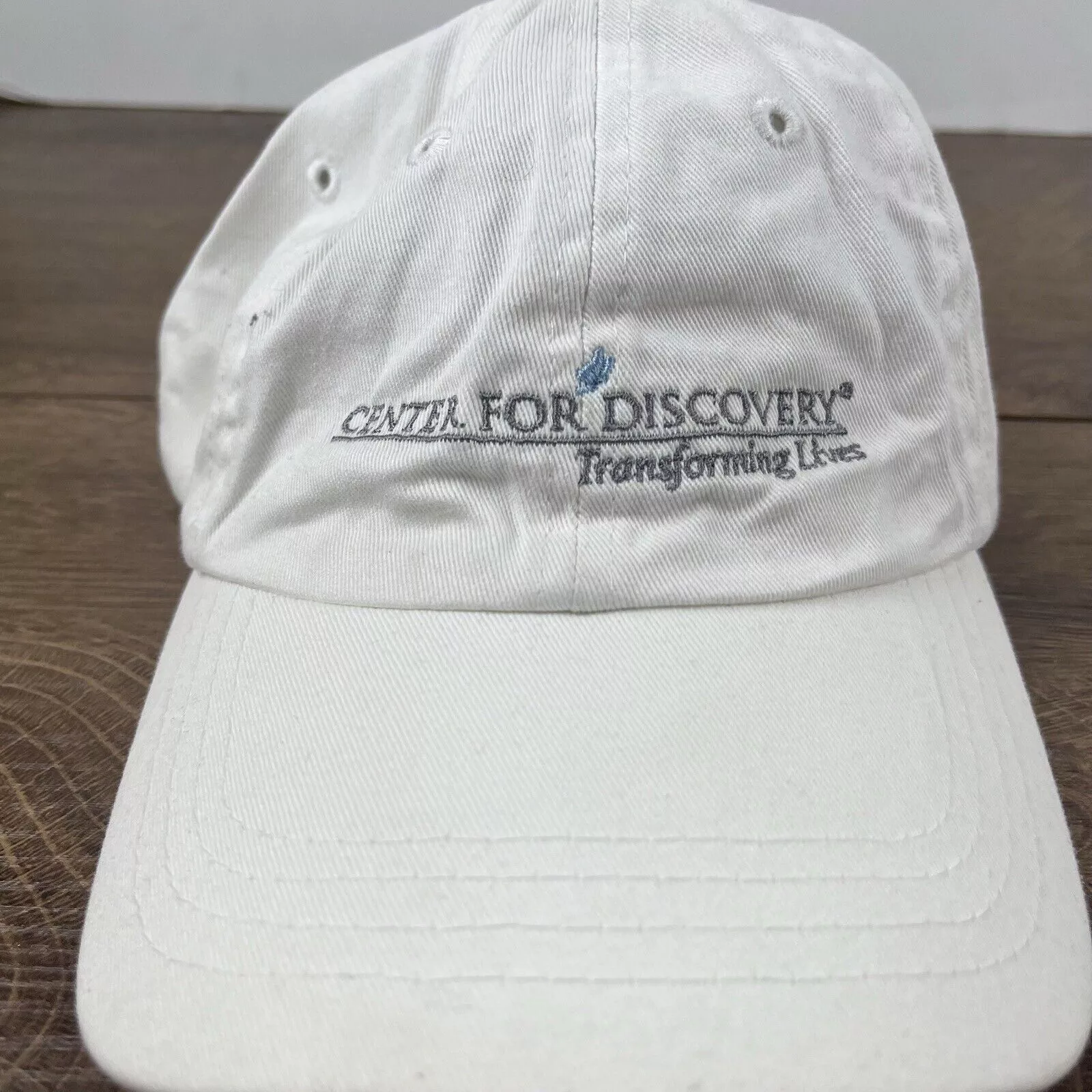 Other Hats Other Center for Discovery Hat White Cap Hat Adjustable Hat White