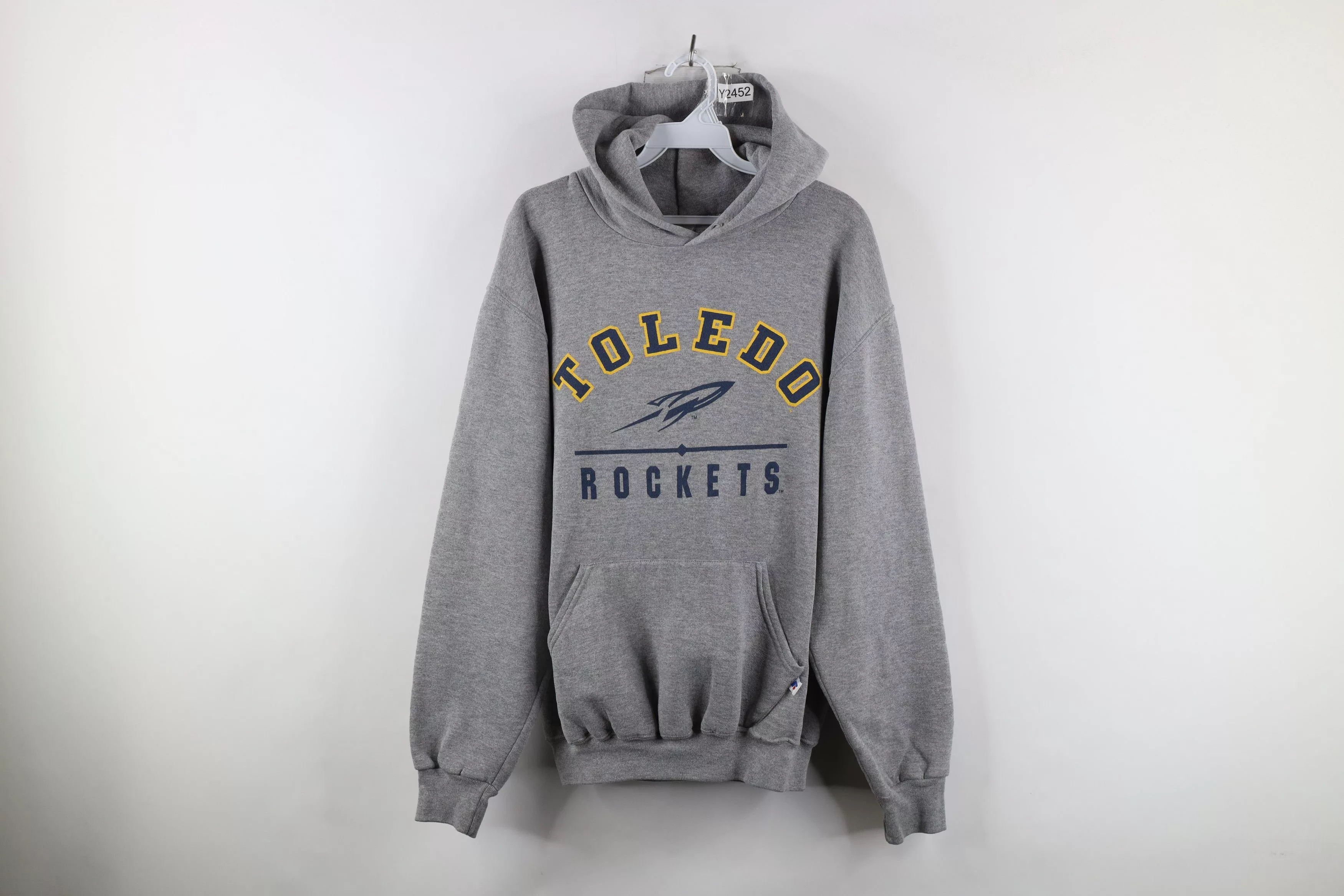 Russell Athletic Sweatshirts Hoodies Russell Athletic × Vintage Vintage Russell Athletic University of Toledo Hoodie Gray