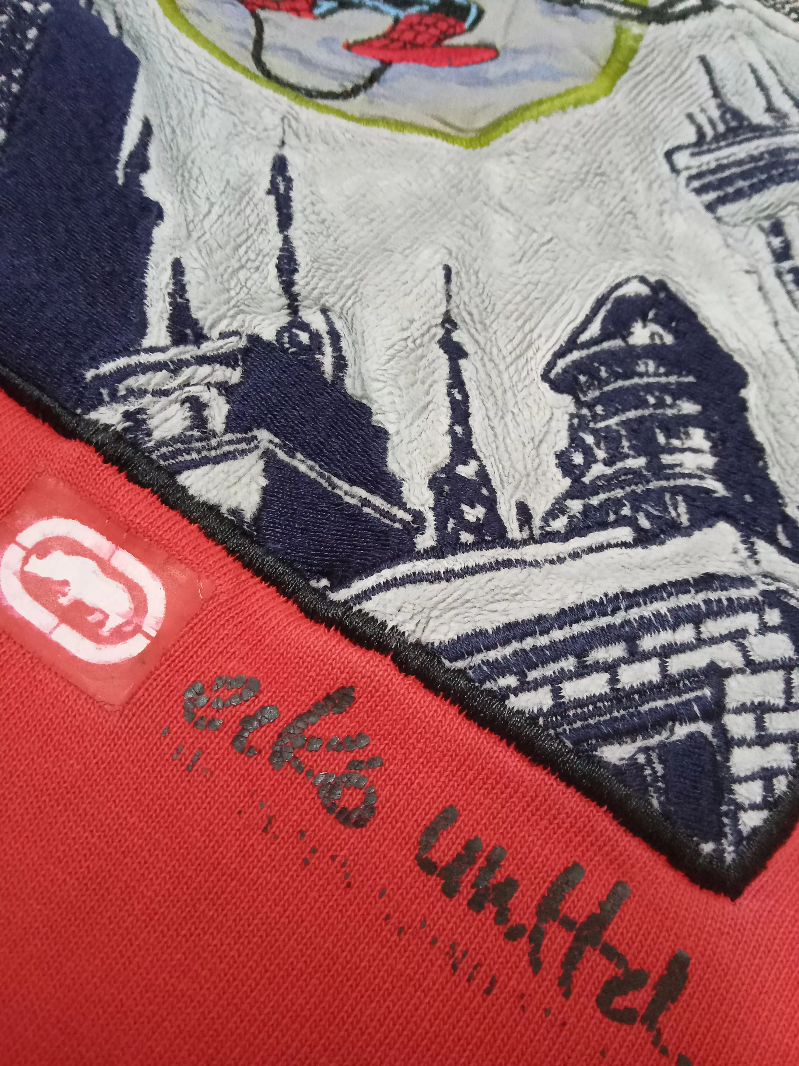 Ecko Unltd. Short Sleeve T Shirts Ecko Unltd. × Marvel Comics Vintage echo unltd x Spiderman Oversized T Shirt Multi Streetwear
