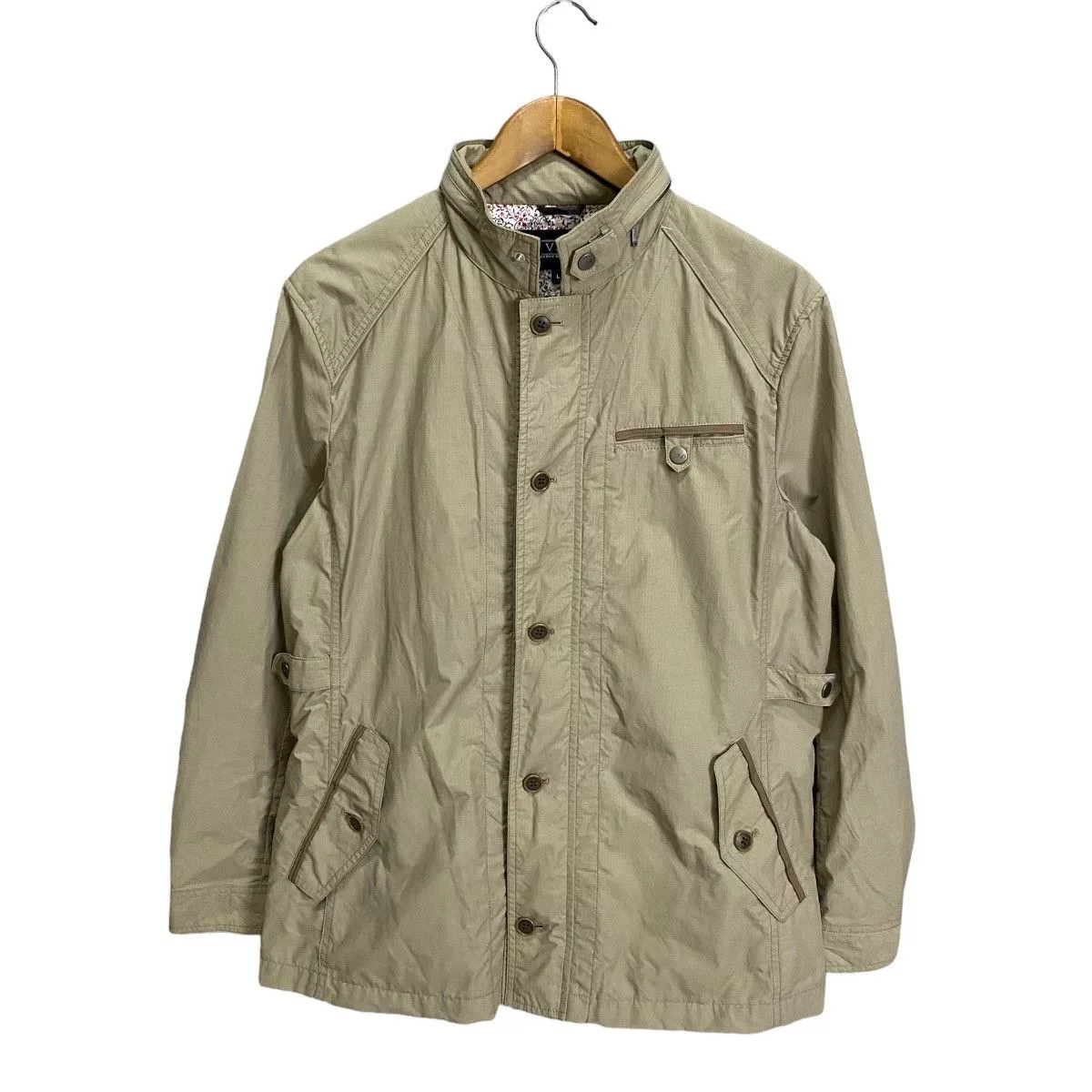 Playboy Light Jackets PLAYBOY VIP ESPACE JACKET STAND COLLAR Brown
