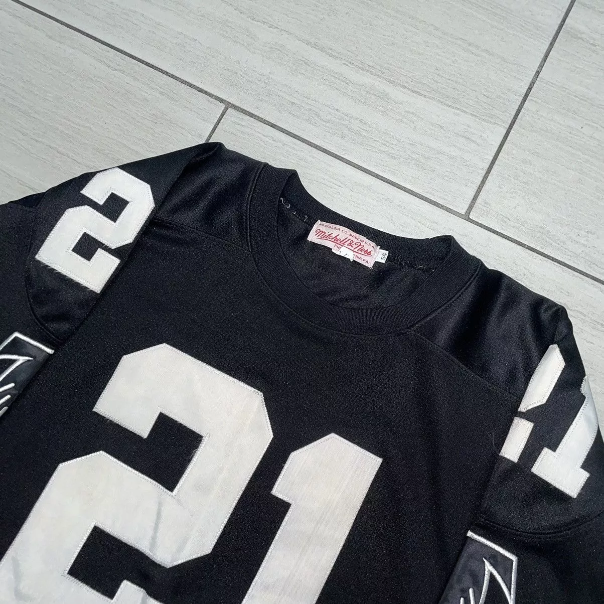 Mitchell & Ness Jerseys MITCHELL & NESS 1989 FALCONS DEION SANDERS Size 54 Black