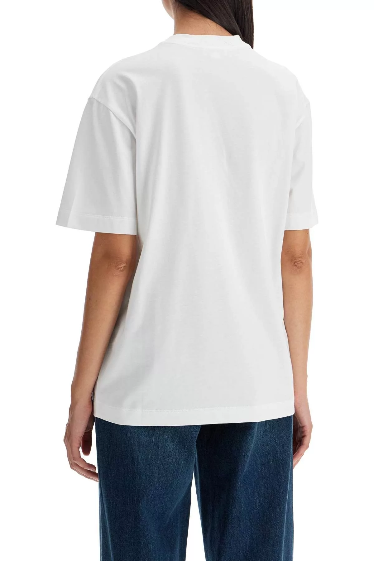 Alexander McQueen Polos ALEXANDER MCQUEEN "Oversized Cherry Blossom White