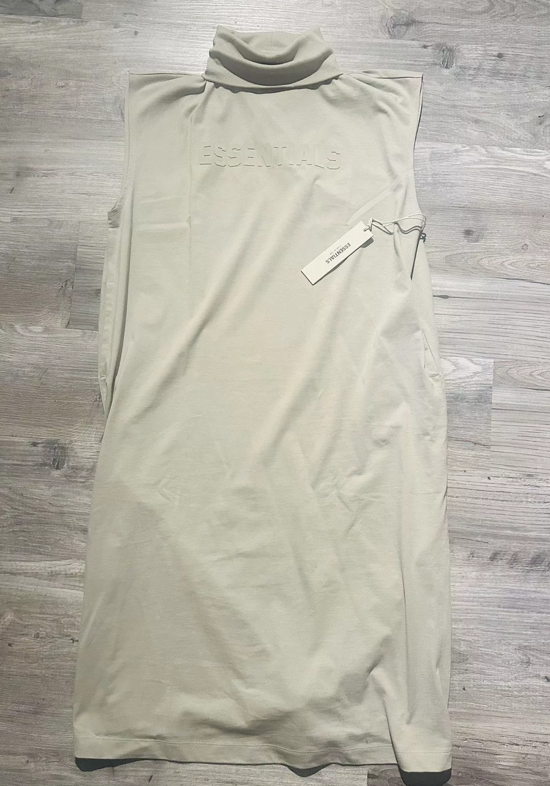 Essentials Maxi Dresses Essentials × Fear of God Fear of God Essentials Sleevless Dress Beige