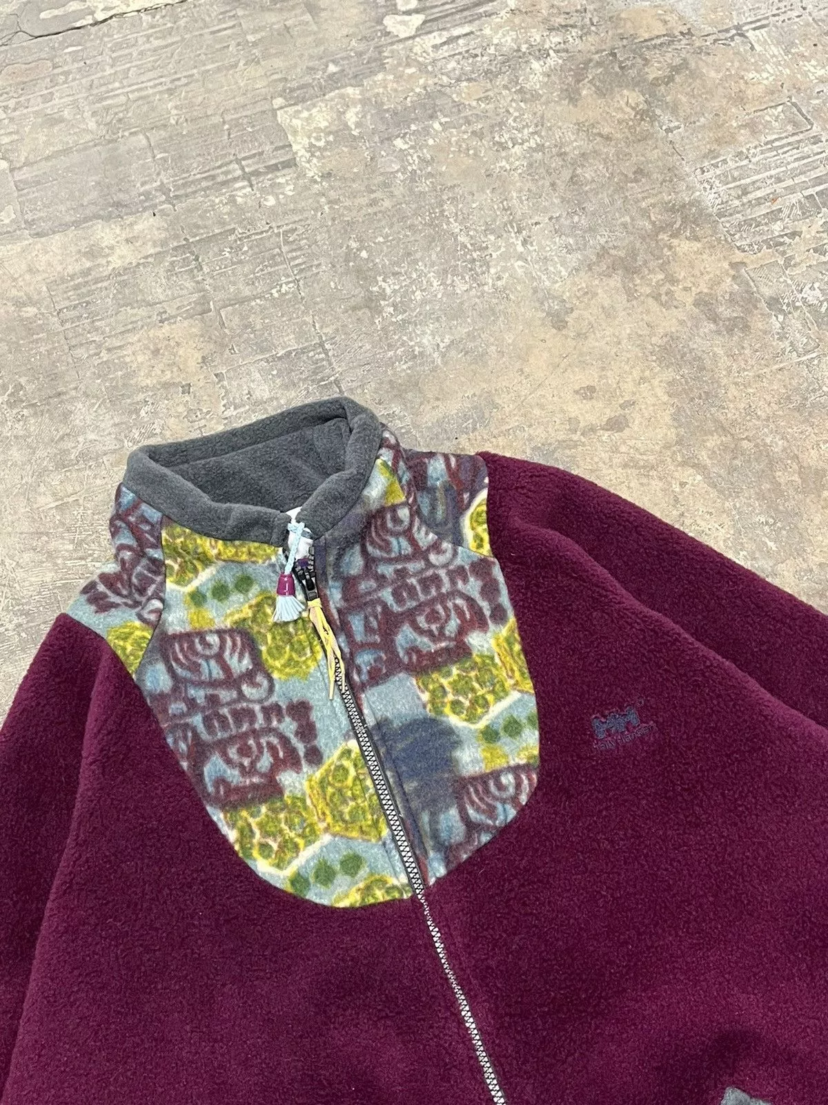 Helly Hansen Light Jackets Helly Hansen × Vintage Helly Hansen deep pile fleece rare color way hype gorpcore Purple Streetwear