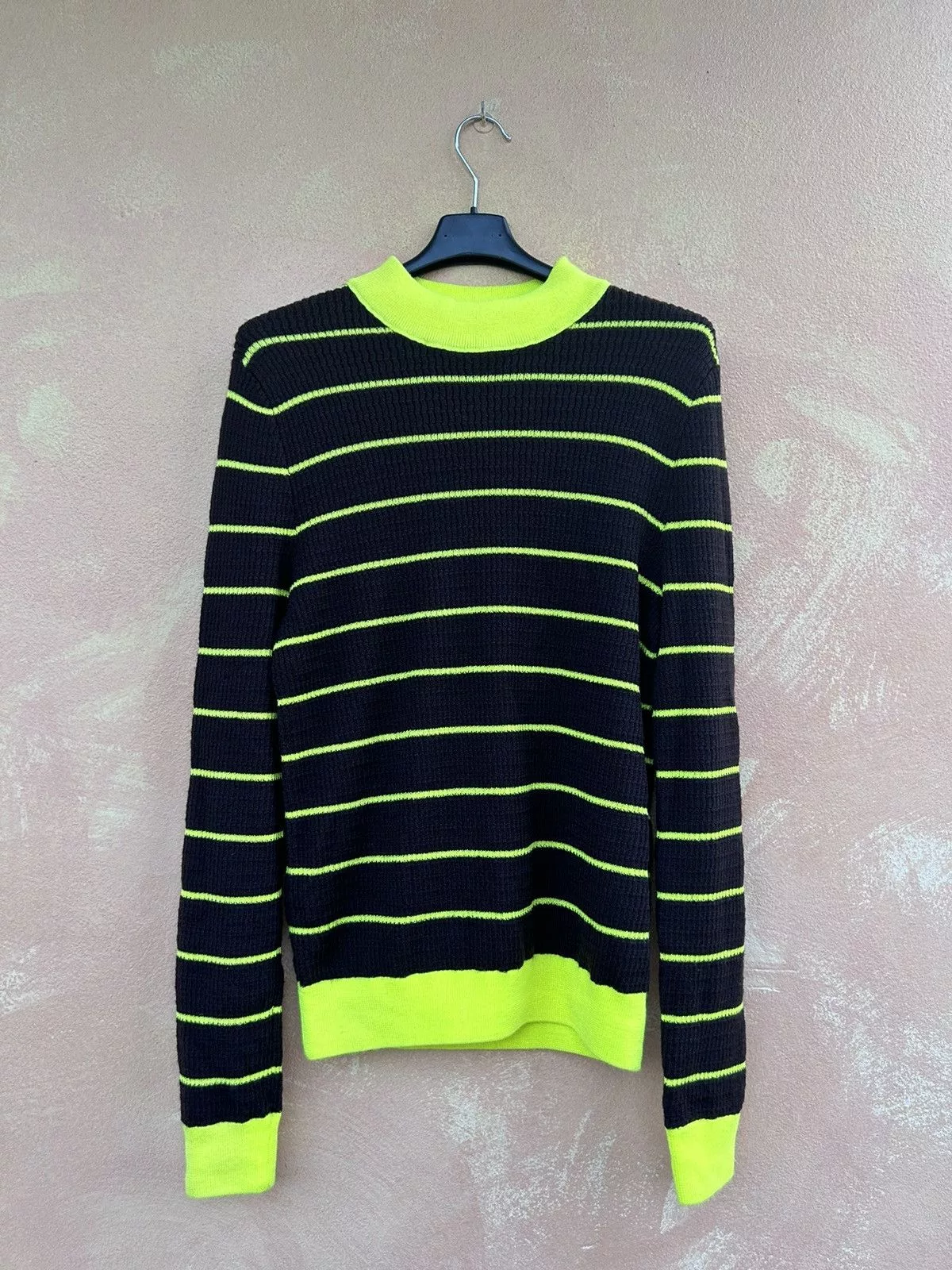 Acne Studios Sweaters Knitwear Acne Studios knitted wool striped yellow sweater knit NEW margiela marni