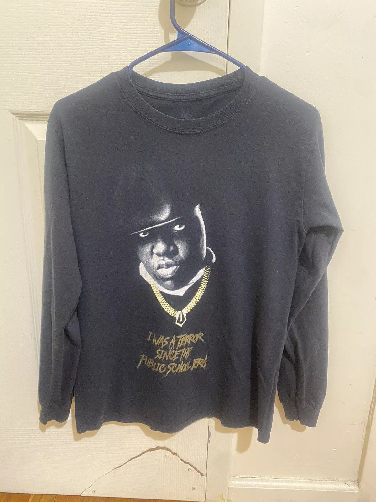 Rap Tees Long Sleeve T Shirts Rap Tees × Vintage Vintage long sleeve T-Shirt (sz-small) 100% buy now Black Streetwear