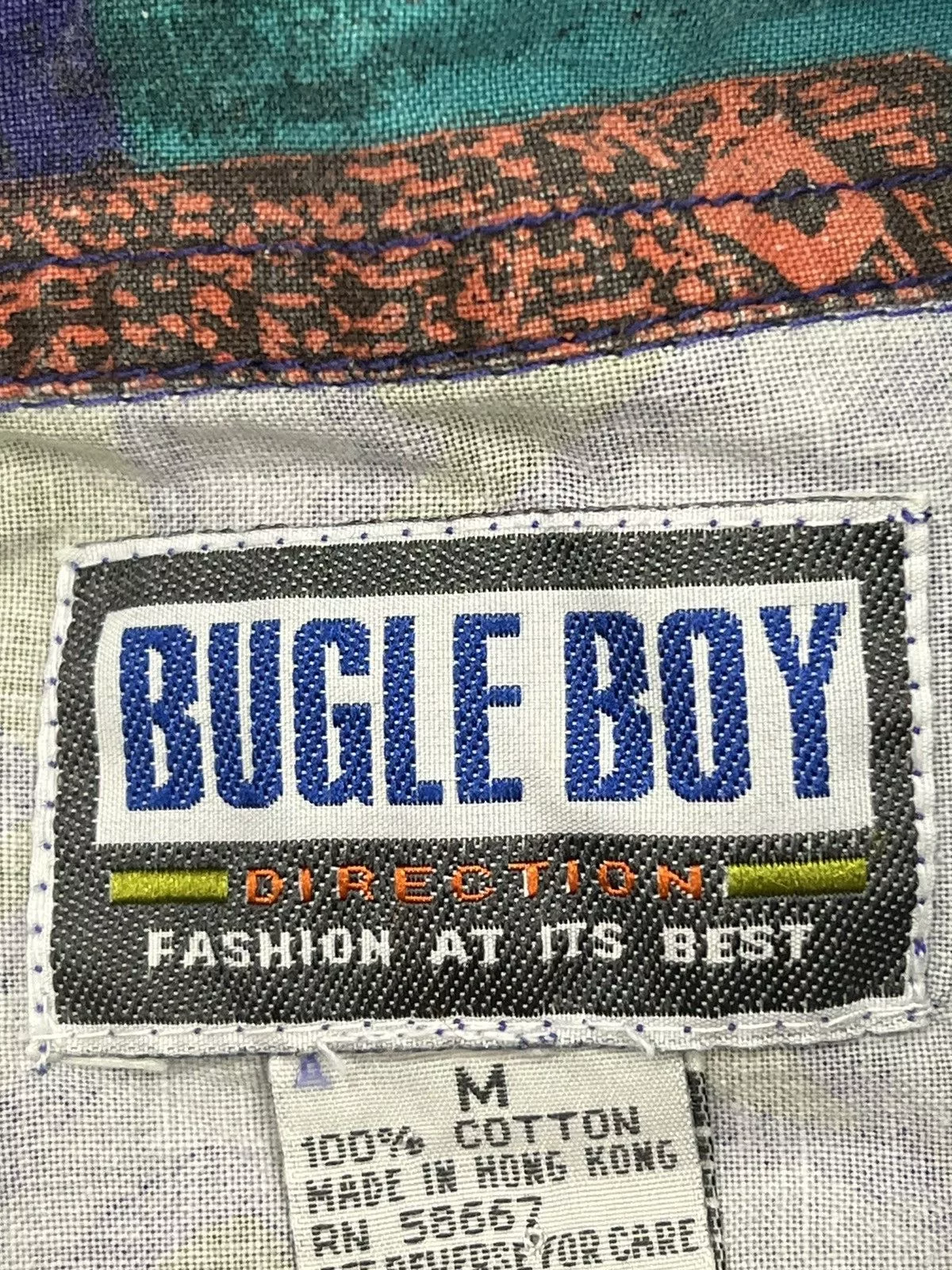 Bugle Boy Shirts Button Ups Vintage 90s Bugle Boy Direction Shirt Purple