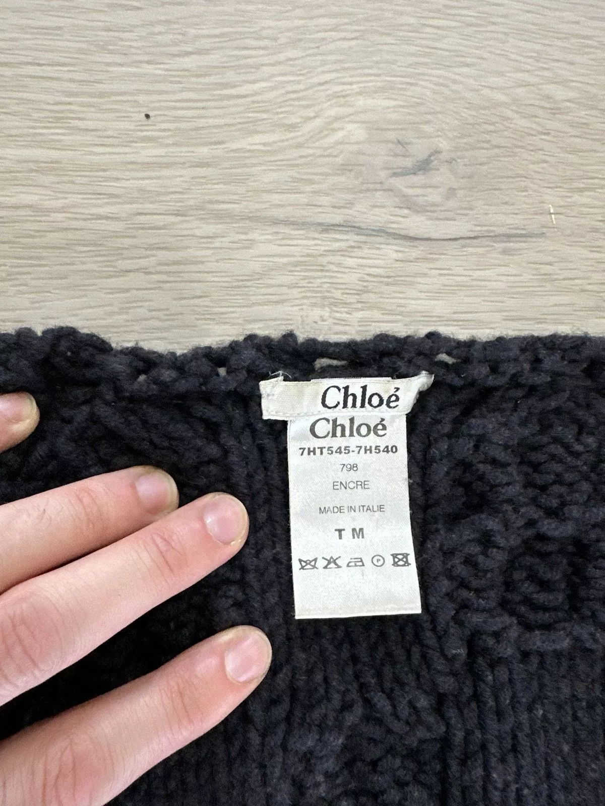 Chloe Sweaters Chloe 2007 fall sweater Black