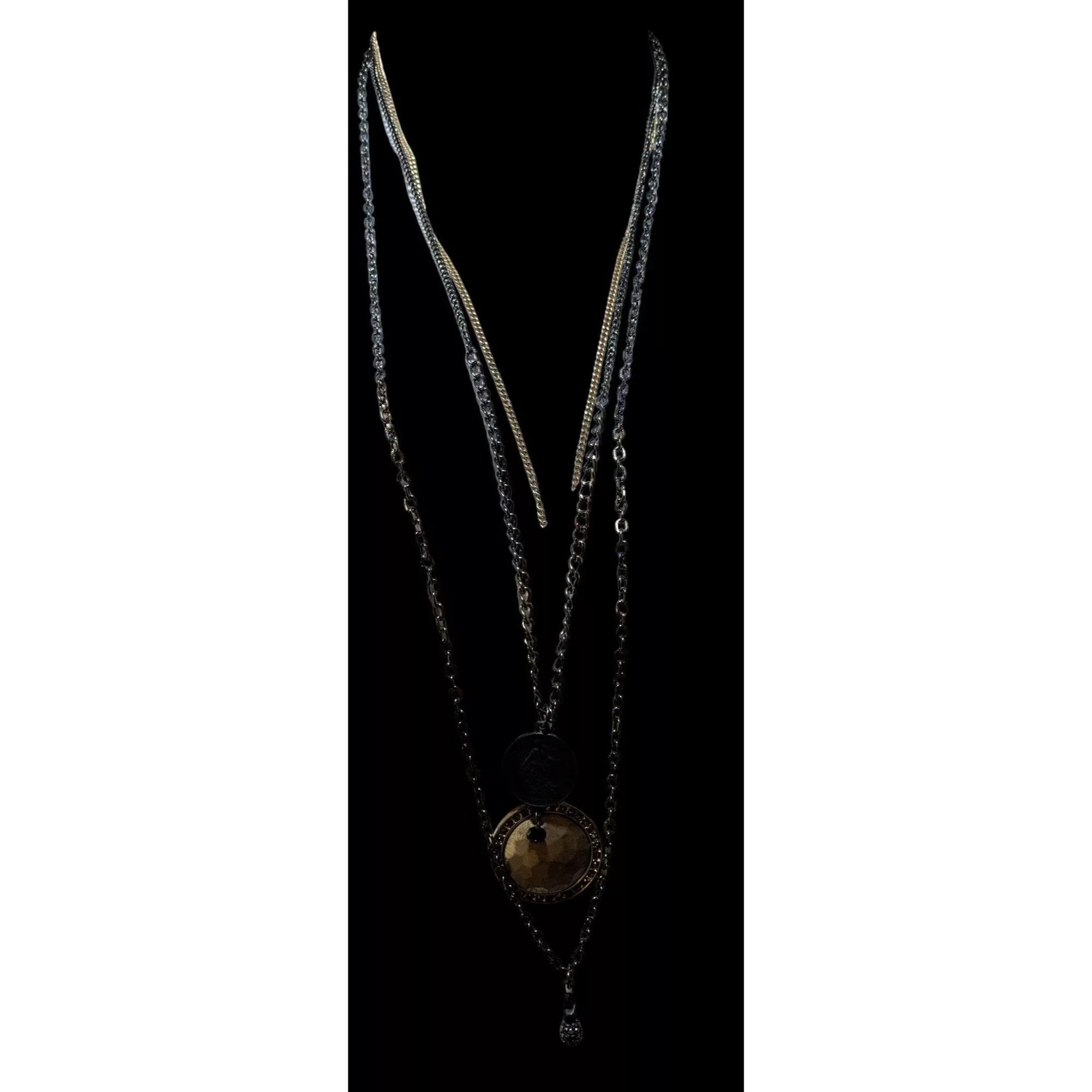 Other Necklaces Other Multilayer Medallion Necklace