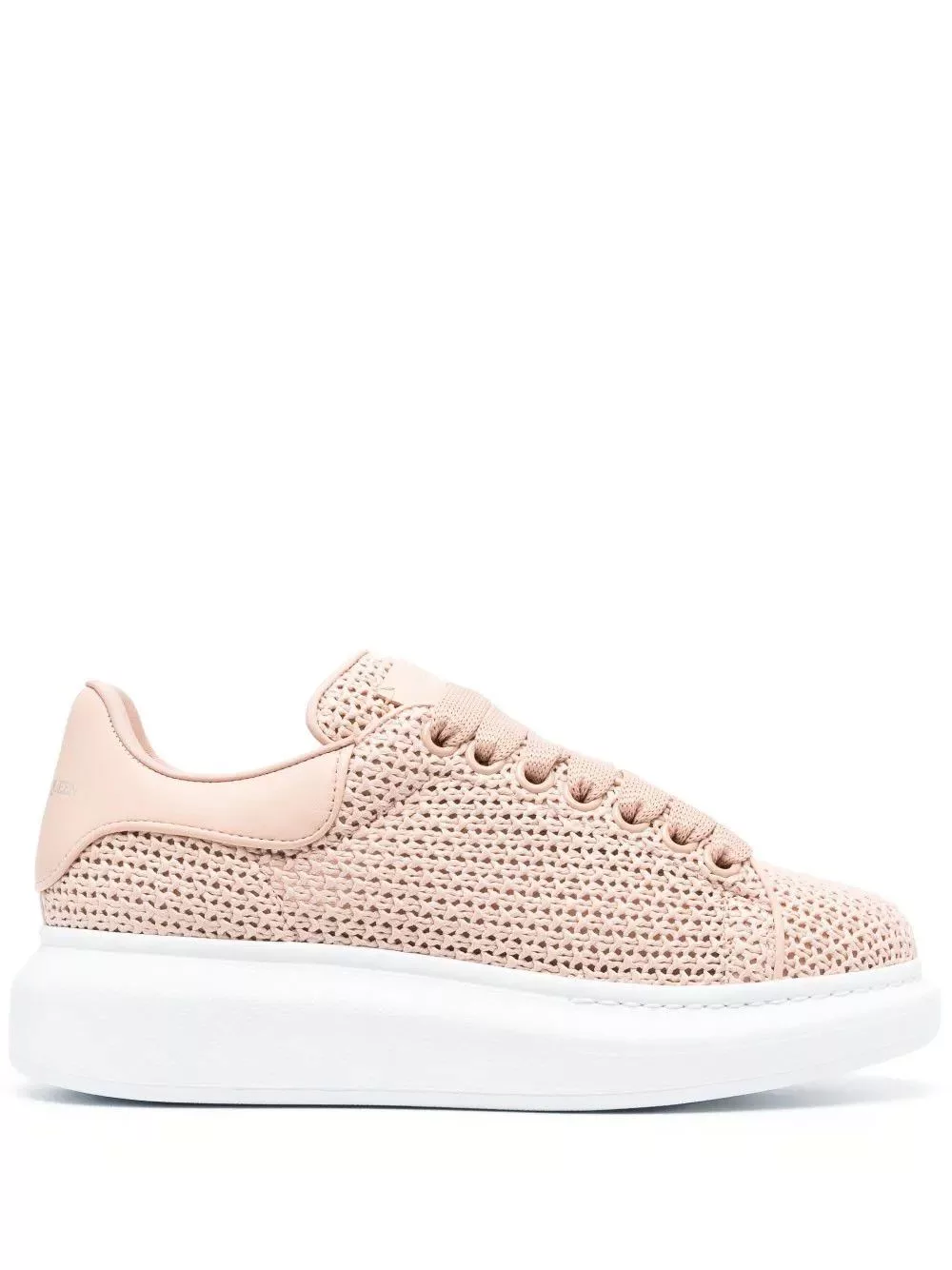 Alexander McQueen Low Top Sneakers Alexander McQueen Larry raffia Oversized sneakers size 40 Multi