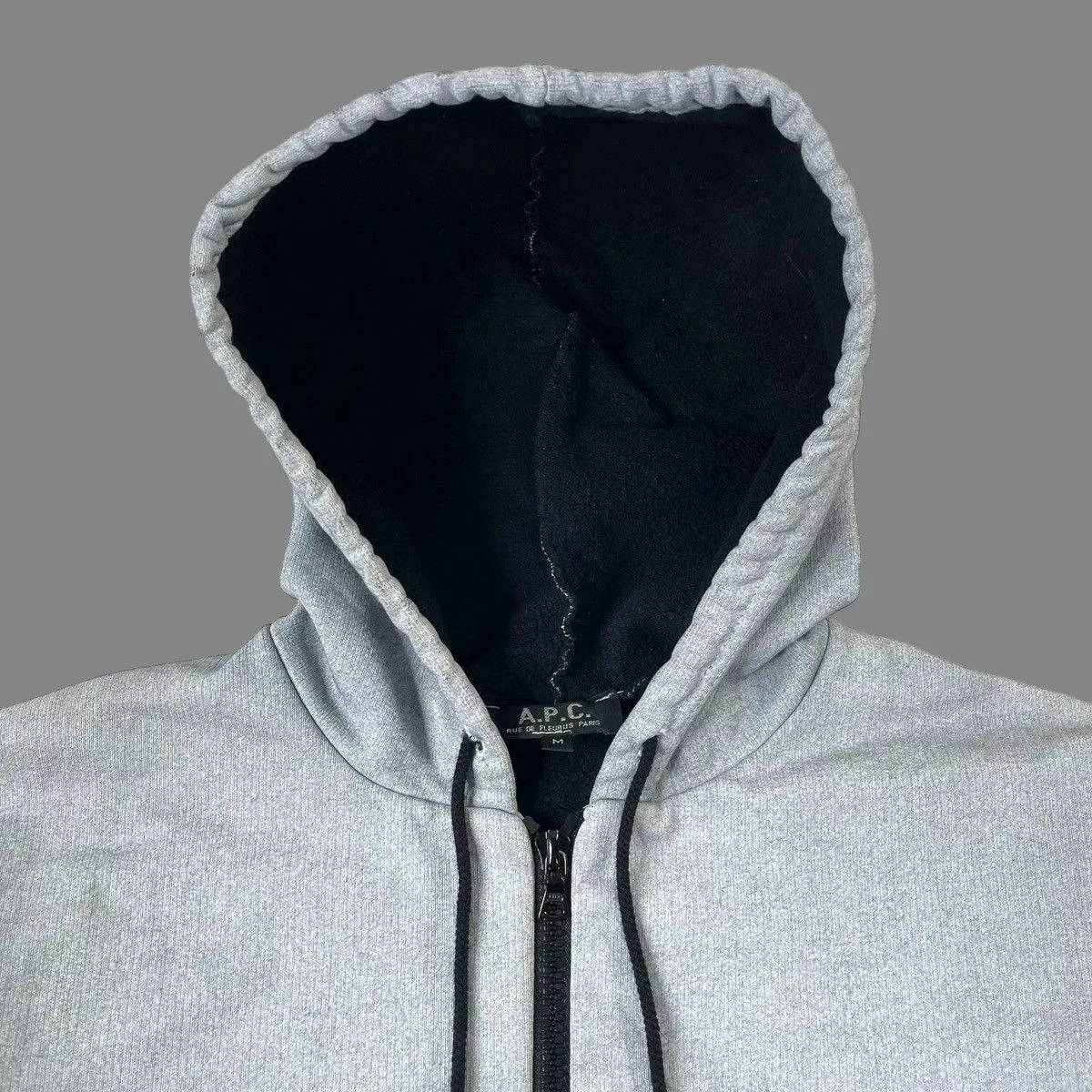 A.P.C. Light Jackets A.P.C. Apc zip up workwear jacket Gray
