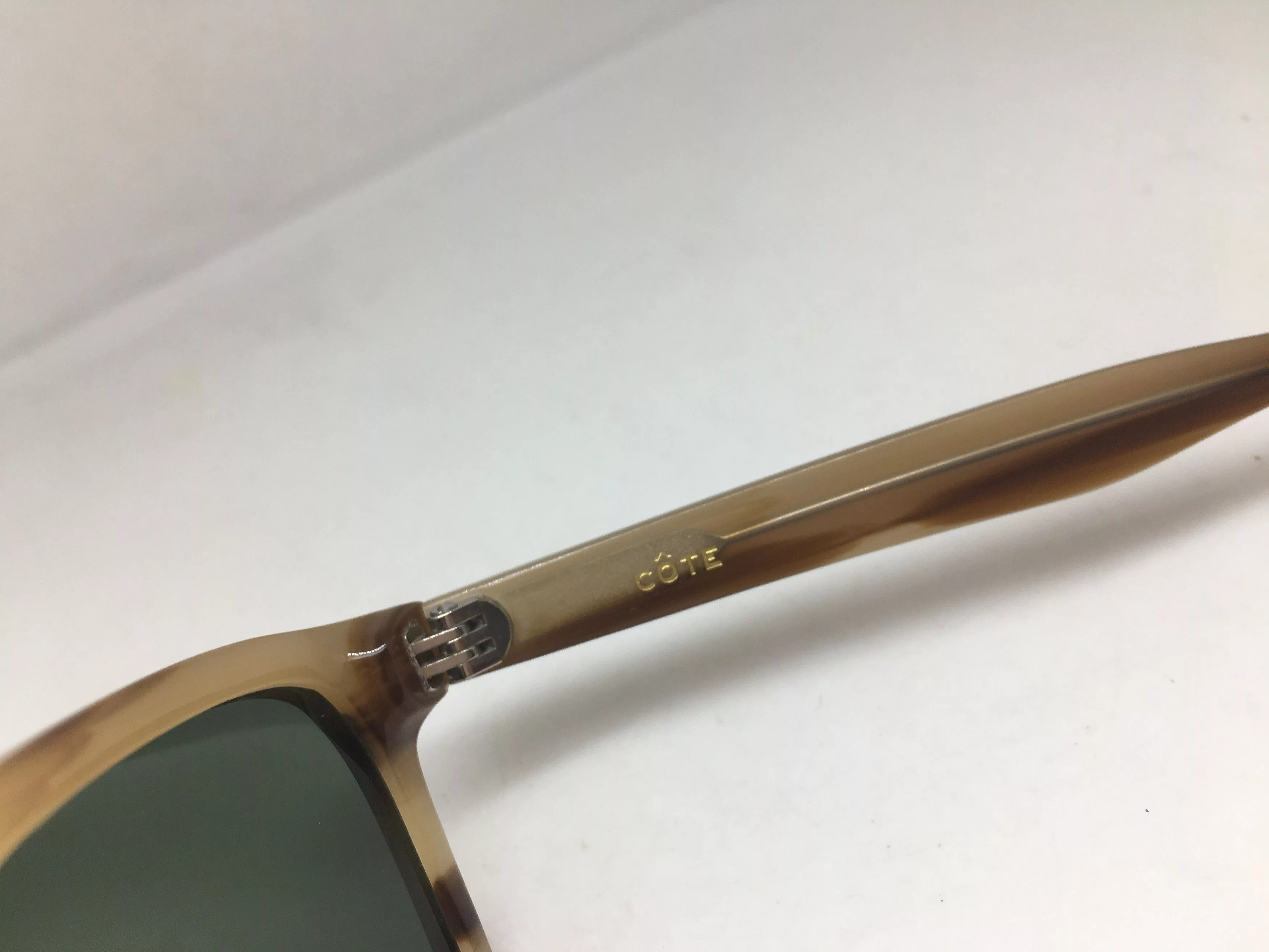 Other Sunglasses Other COTE Handmade Brown Acetate Retro Sunglasses Frame
