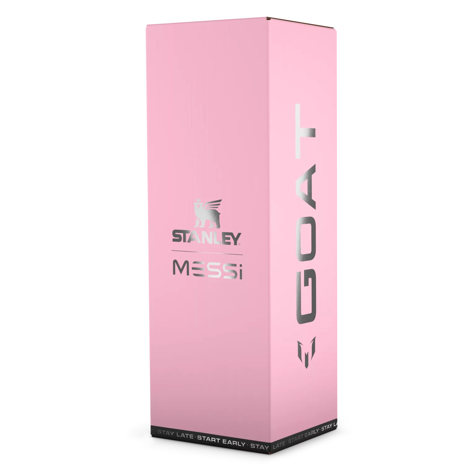 The Messi x Stanley Classic Vacuum Bottle 1.3 QT In Messi GOAT Pink