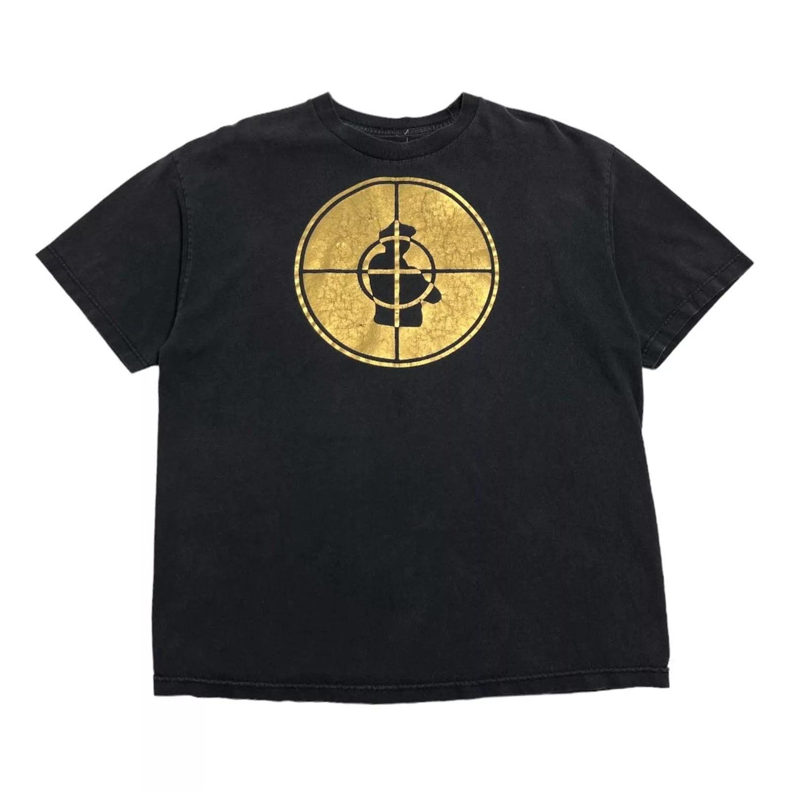 Public Enemy Short Sleeve T Shirts Public Enemy Logo Graphic Tee L Black