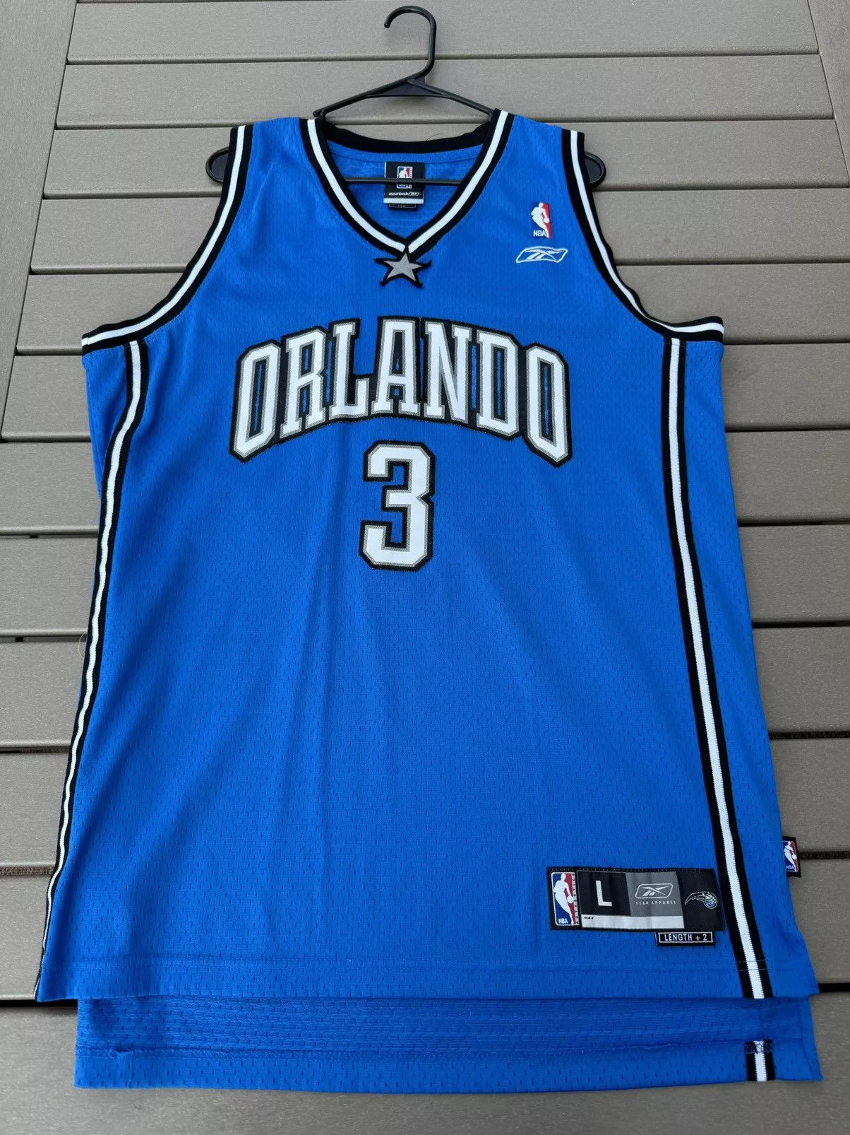 NBA Jerseys NBA × Reebok Steve Francis Orlando Magic Blue