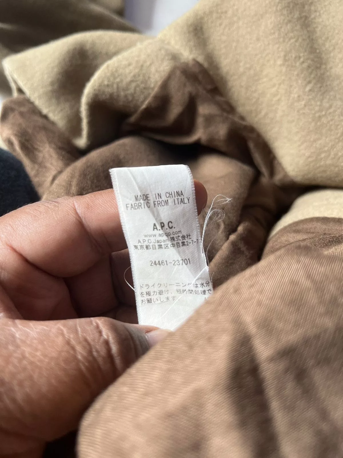 A.P.C. Heavy Coats A.P.C. A.P.C COATS 🧥 Gold