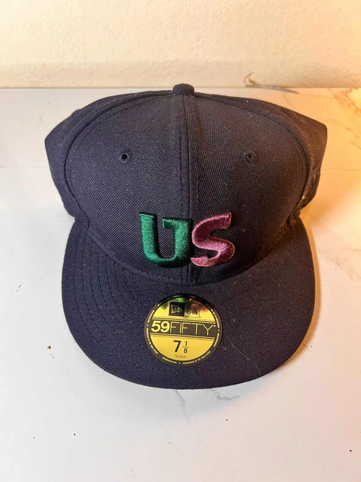 Kith Hats Kith "Us" Hat Navy OS 7 1/8 Blue