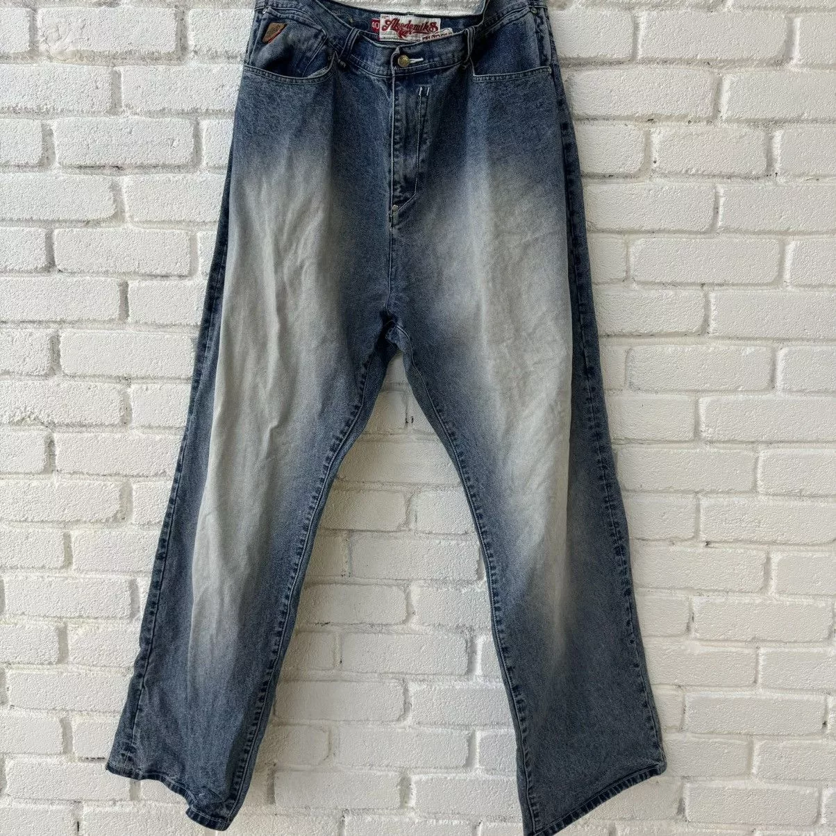 Akademiks Denim Akademiks Baggy Jeans Blue