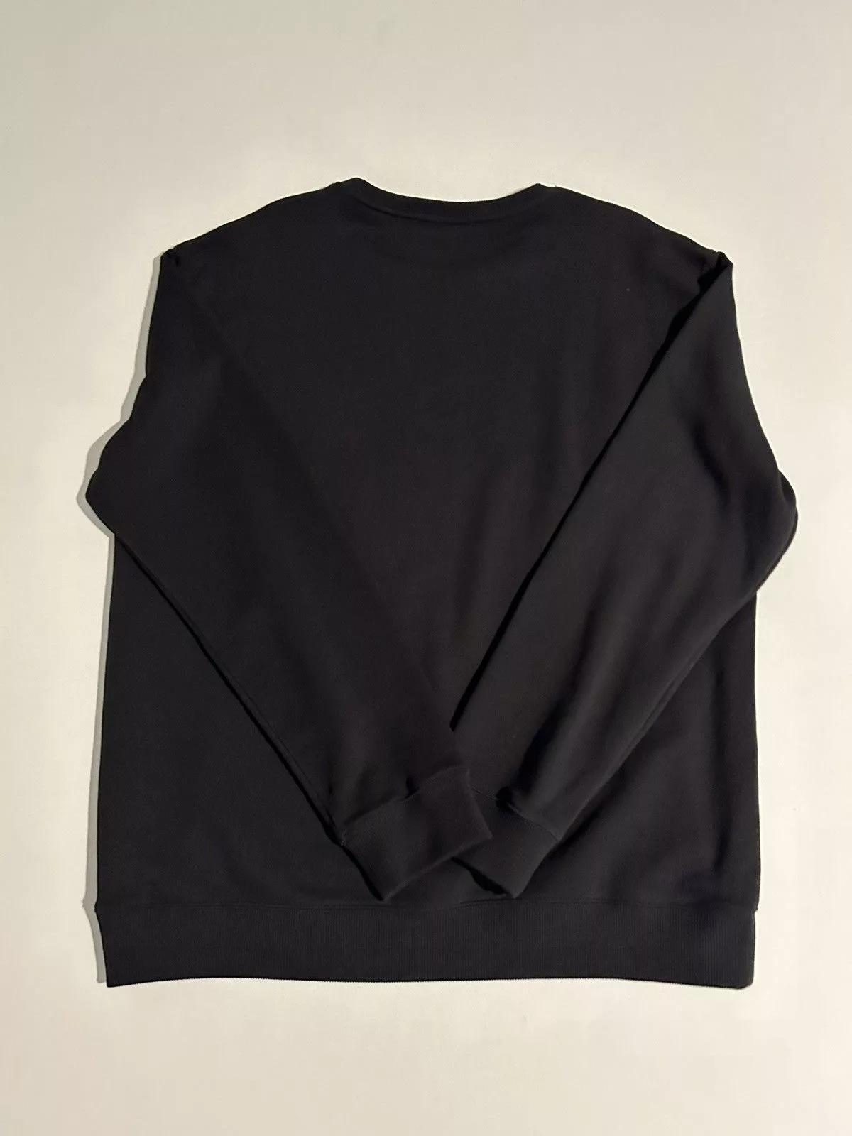 Givenchy Sweatshirts Hoodies Givenchy Green Iridescent Logo Sweatshirt Black