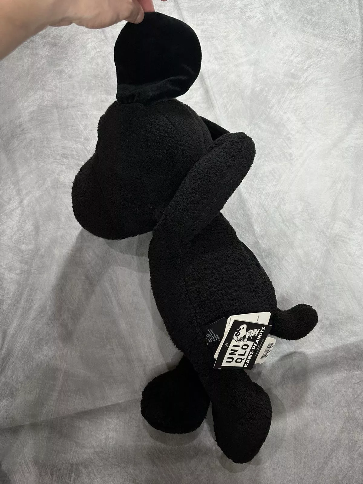 Kaws Miscellaneous Kaws × Peanuts × Uniqlo 🎱Sendoffers 😍Kaws X Snoopy Plush Large size Black