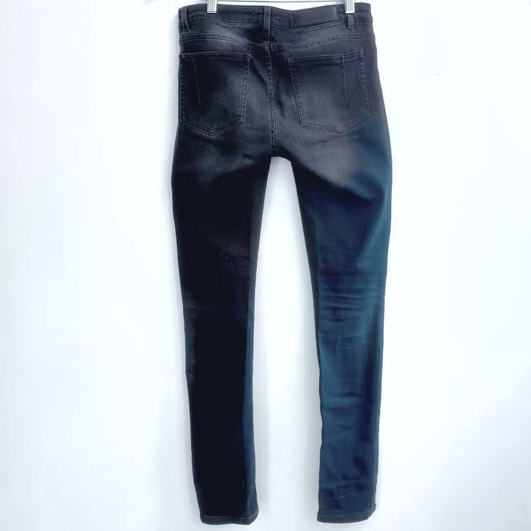 Won Hundred Jeans Won Hundred Skinny Mid-Rise Washed Black Jeans