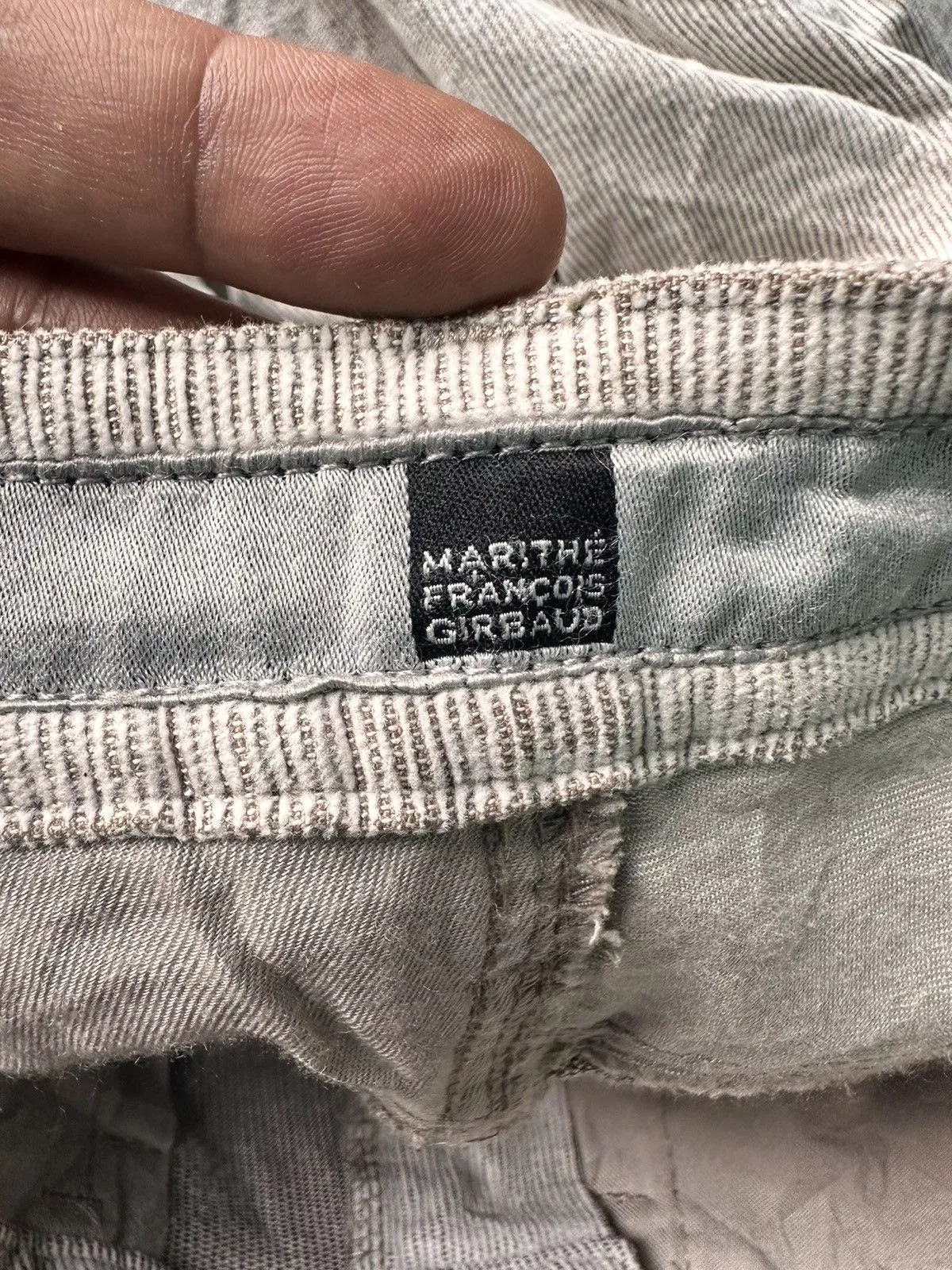 Marithe + Francois Girbaud Pants Marithe + Francois Girbaud × Vintage Vintage Marithe Francois Girbaud Flare Corduroy Pants White