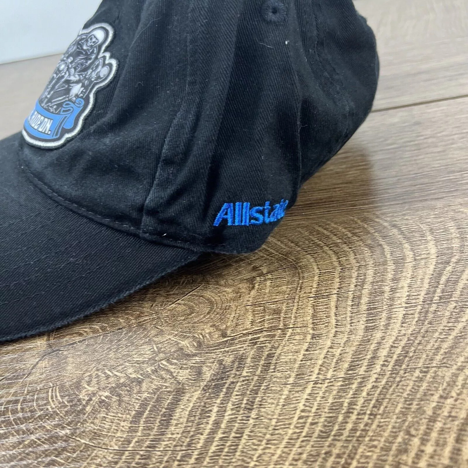 Other Hats Other Motorcycle Hat Ride On Ride Local Hat Adjustable Hat Black H