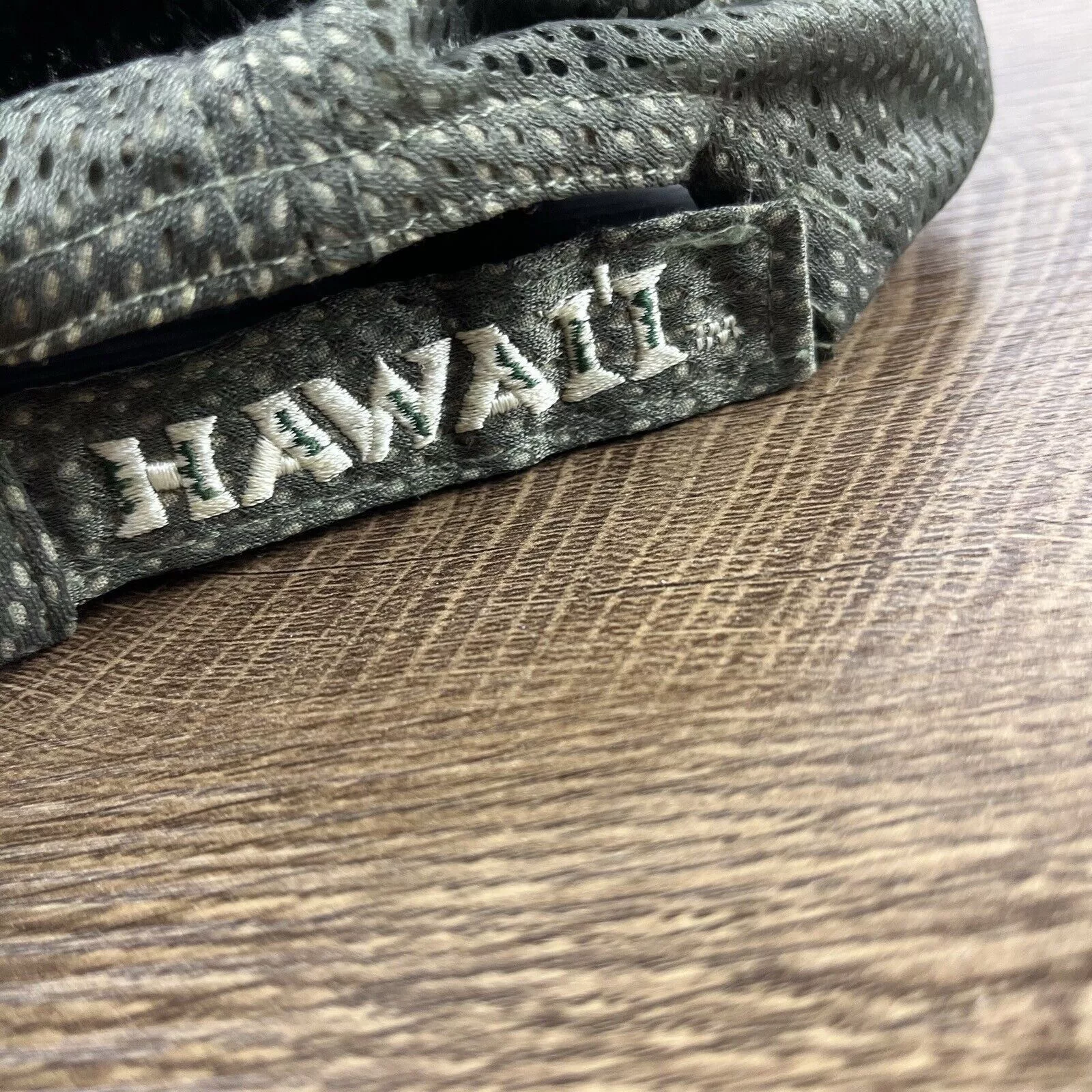 Other Hats Other Hawaii Warriors Hat Green Hawaii Hat Warriors Adjustable Gre