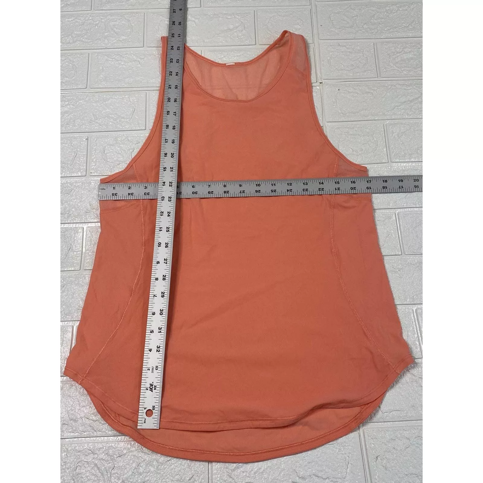 Lululemon Tank Tops lululemon tank top Orange
