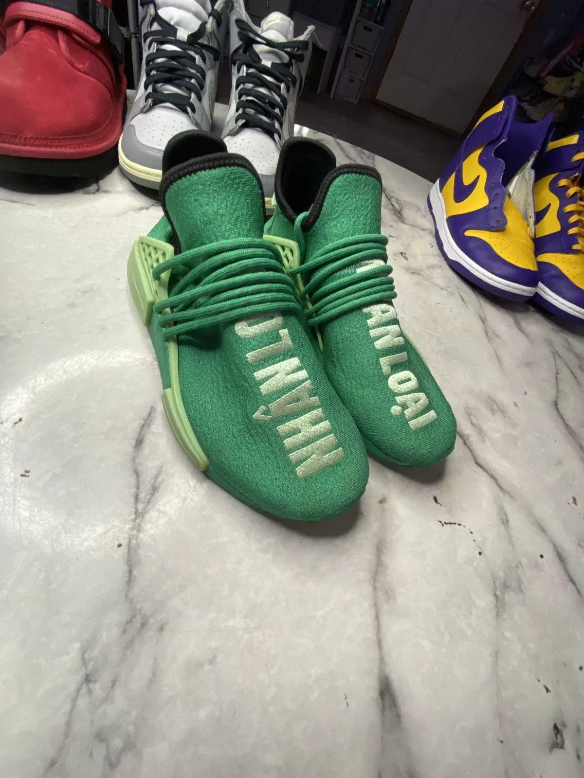 Adidas Low Top Sneakers Adidas Human race green