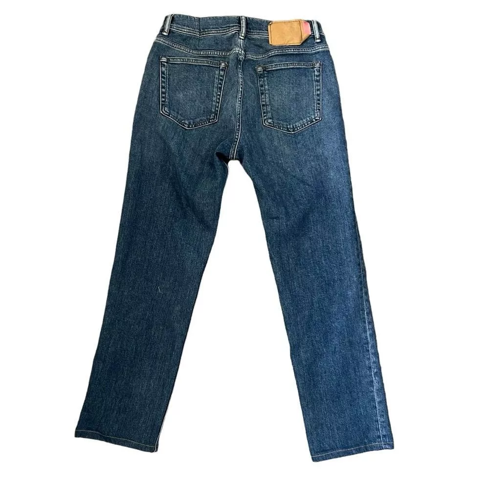 Acne Studios Denim Acne Studios Blå Konst Floragatan 13 Jeans North Mid Blue