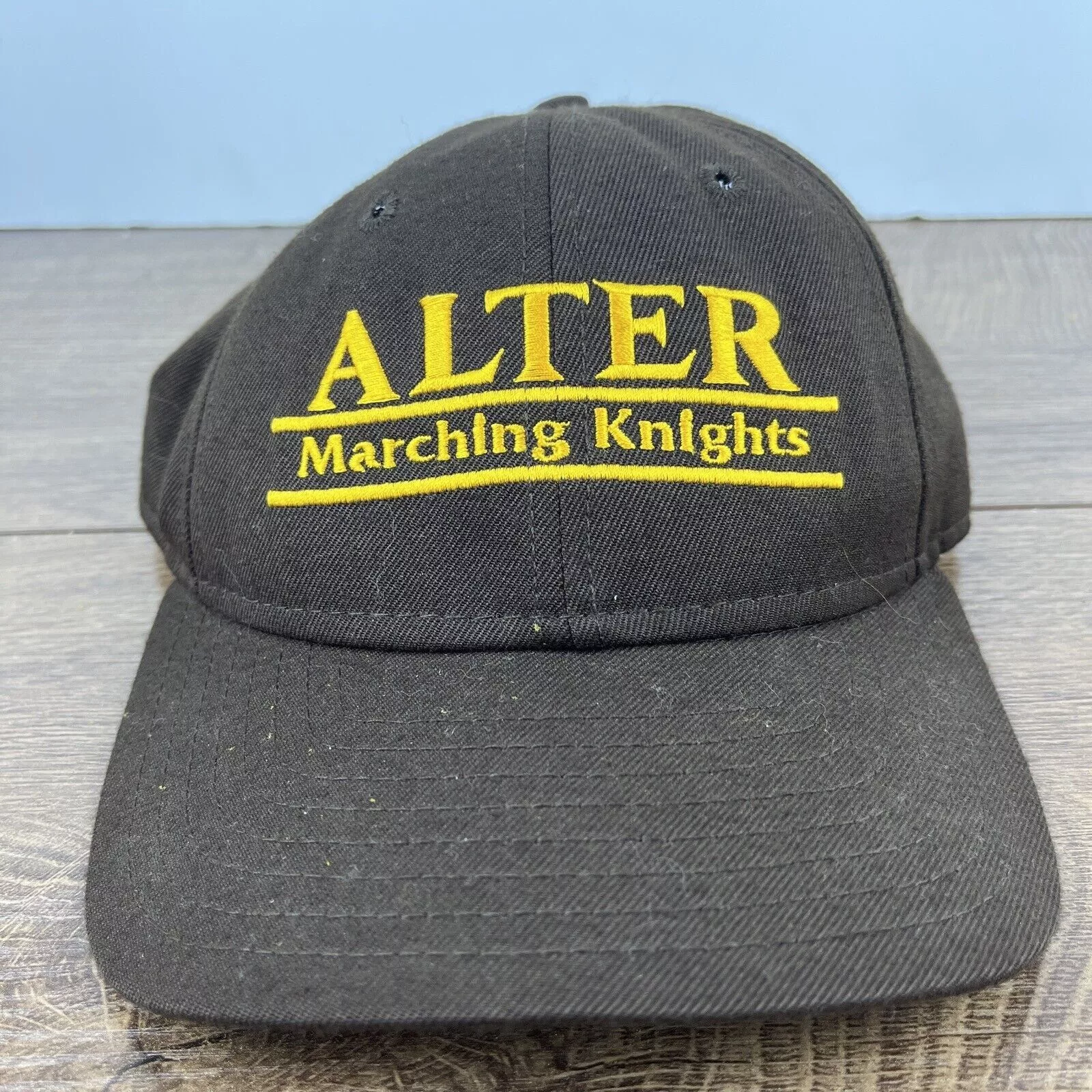 Other Hats Other Alter Marching Knights Hat Tan Brown Hat Adjustable Snapback