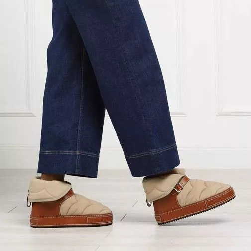Chloe Boots Chloe o1loc1c0624 CHC22 Maxie Boots in Soft Tan Multi