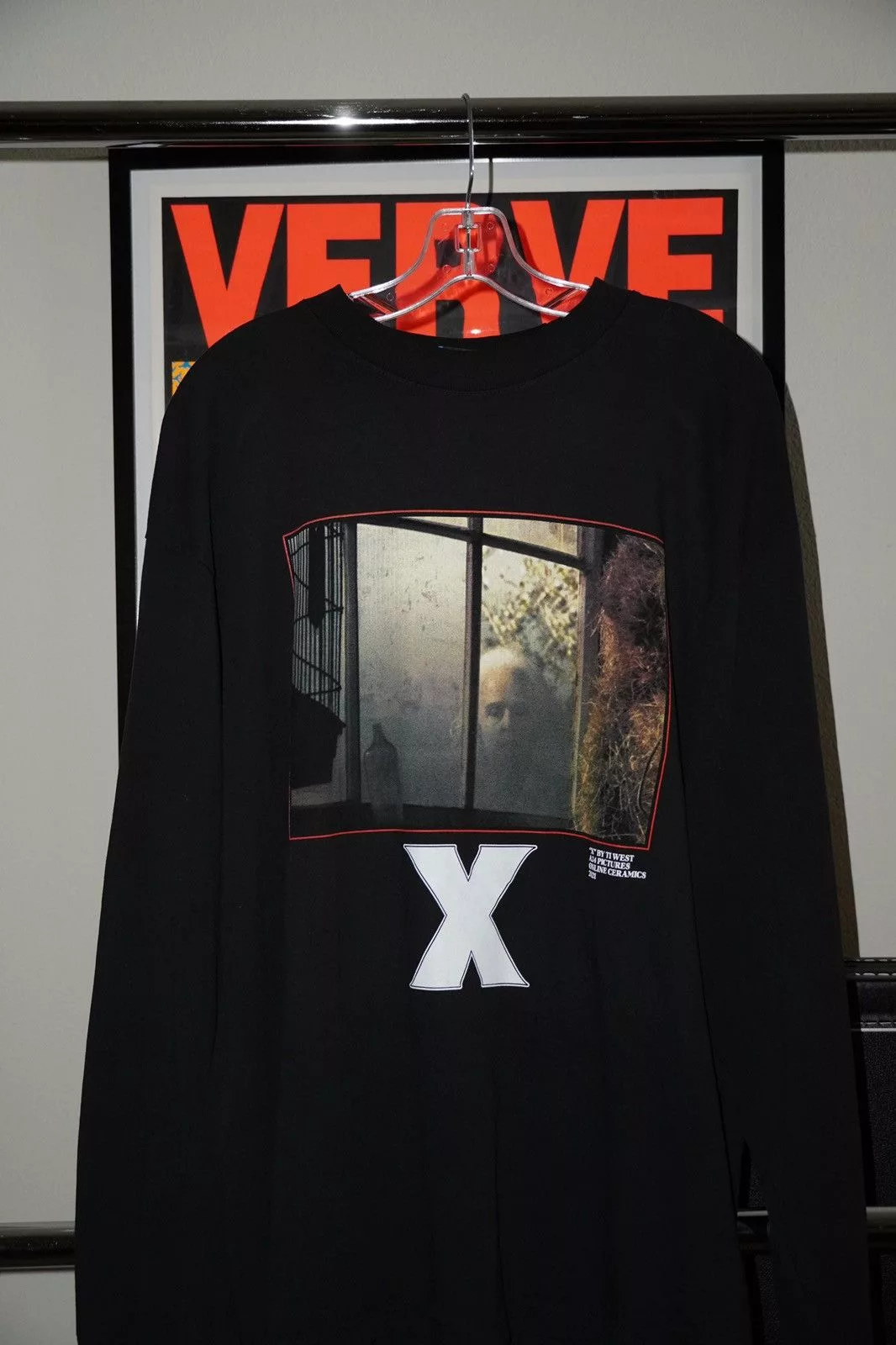 A24 Long Sleeve T Shirts A24 × Online Ceramics ‘X’ People Who Stare L/S Black