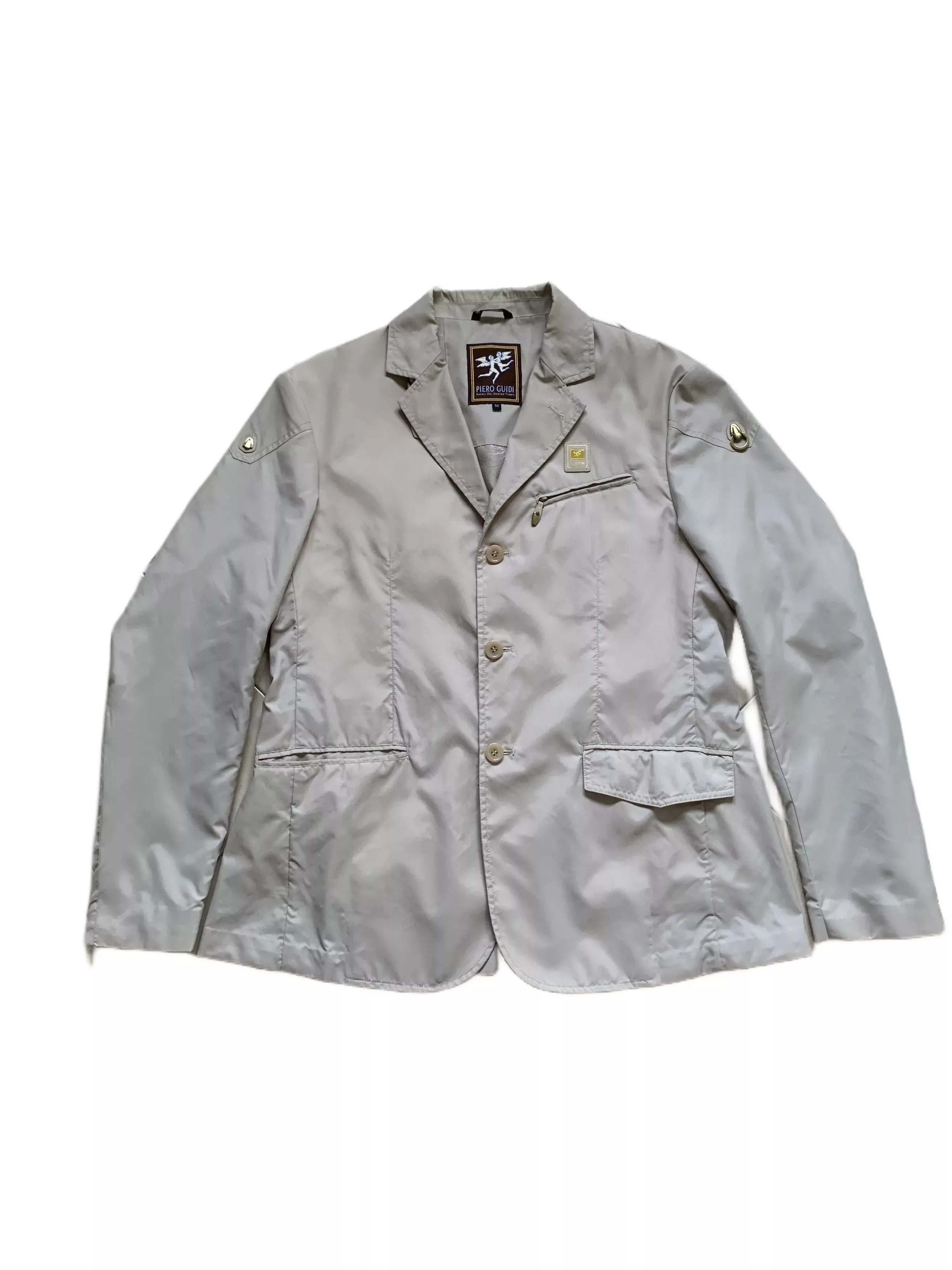 Guidi Light Jackets Piero Guidi Linea Bold light jacket White