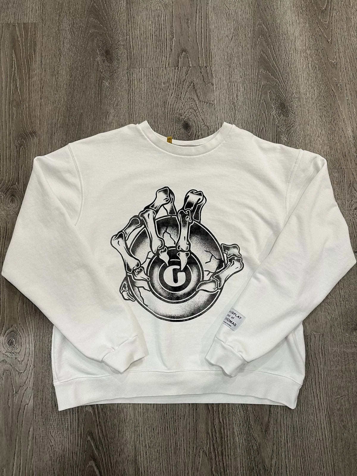 Gallery Dept. Sweatshirts Hoodies Gallery Dept. G-Ball Crewneck White