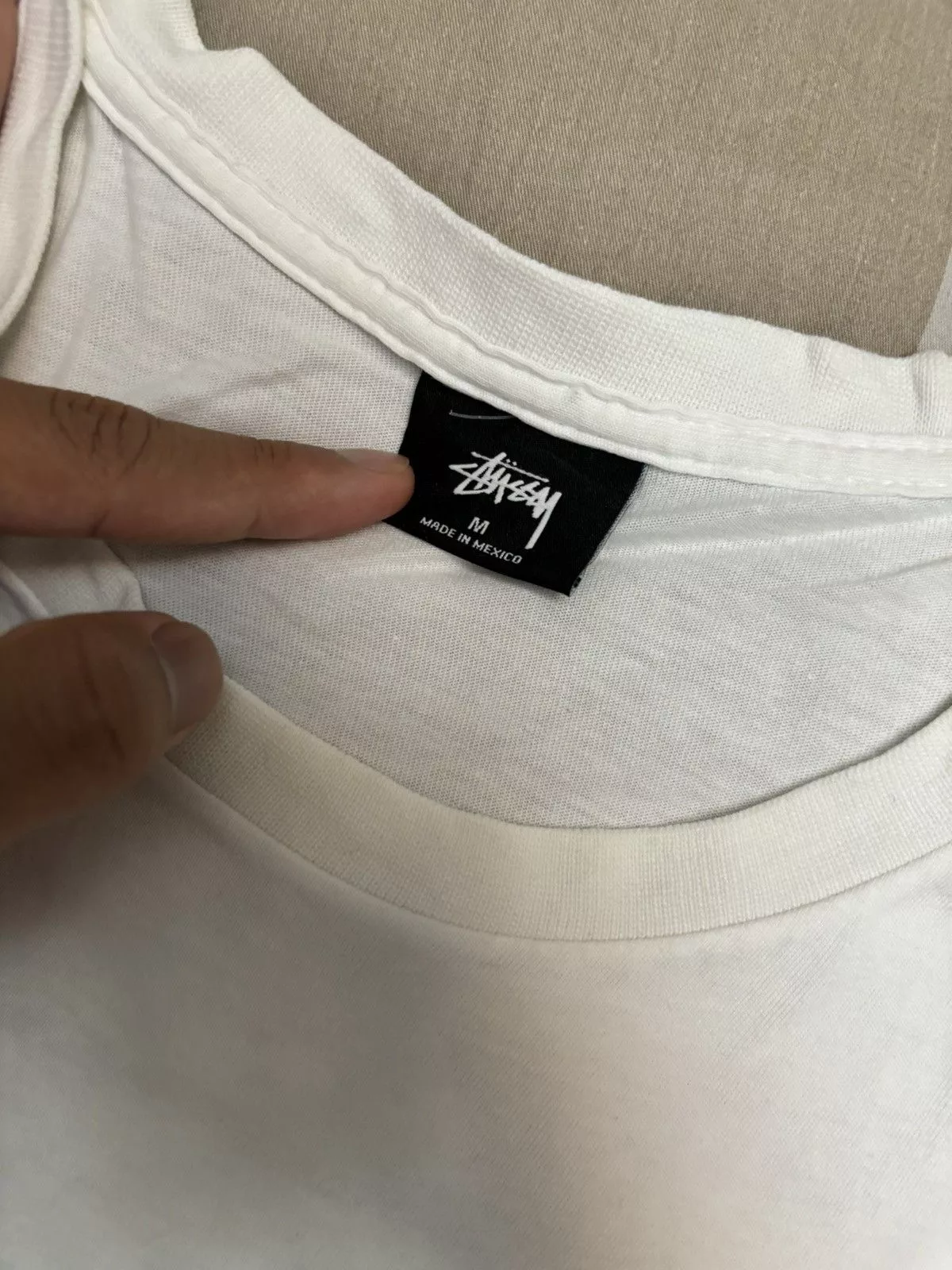 Stussy Short Sleeve T Shirts Stussy Guam Tee White